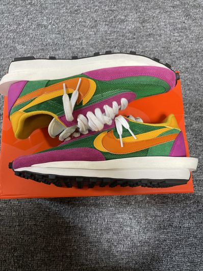 sacai × NIKE LDV WAFFLE "PINE GREEN"