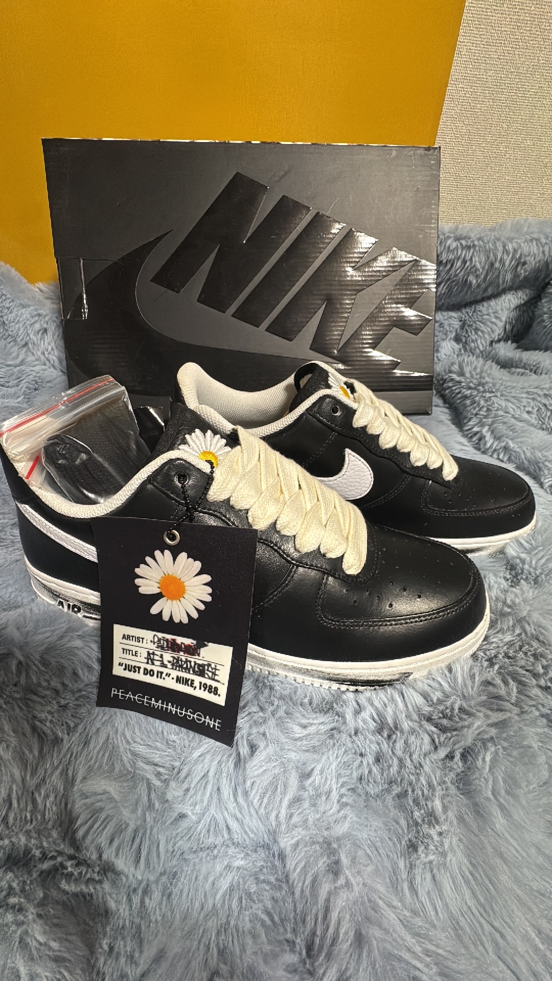 PEACEMINUSONE × Nike Air Force 1 Low Para Noise "Black" / G-DRAGON