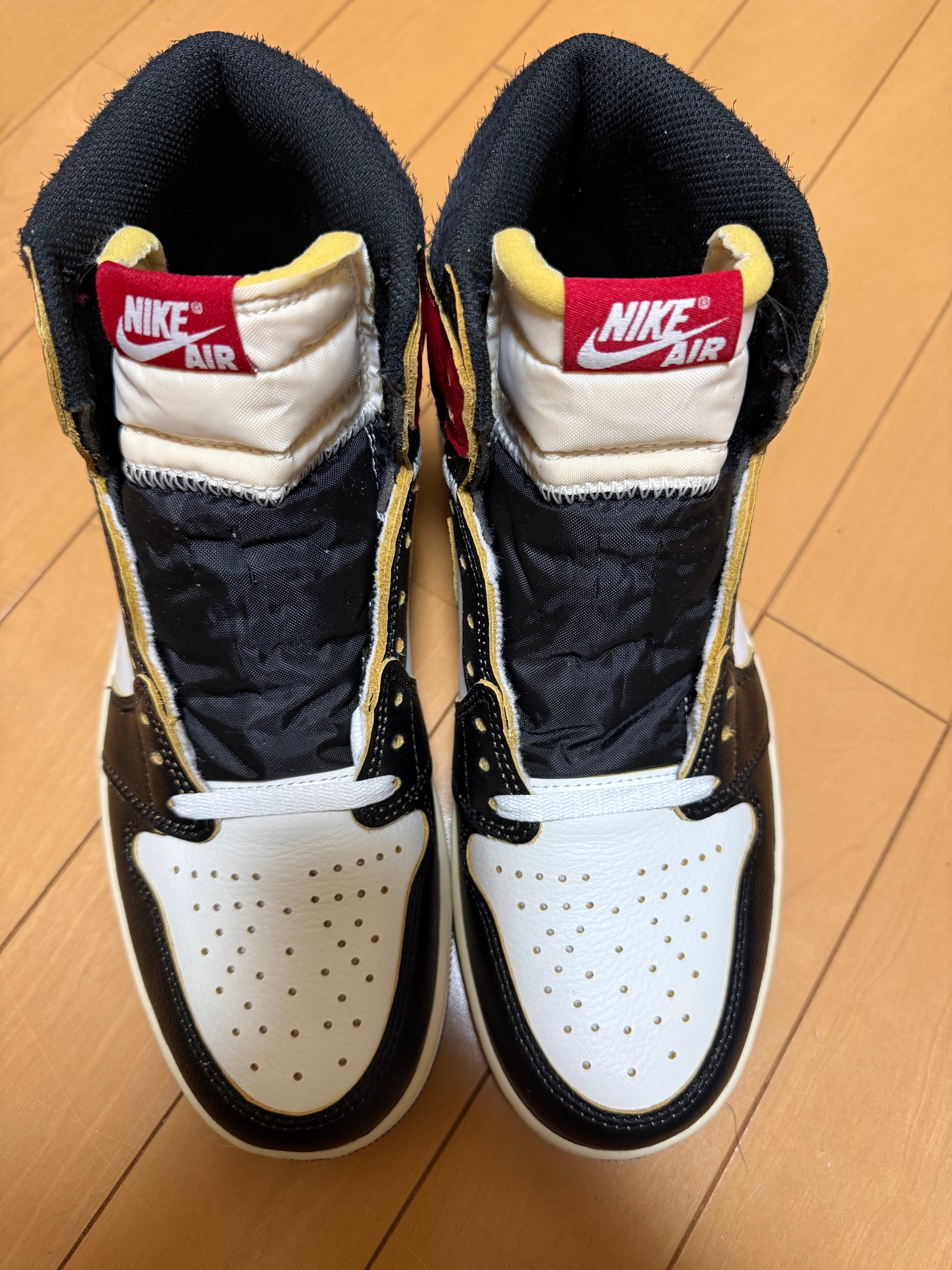 fragment design × UNION × Nike Air Jordan 1 High OG "Black/Varsity Red"