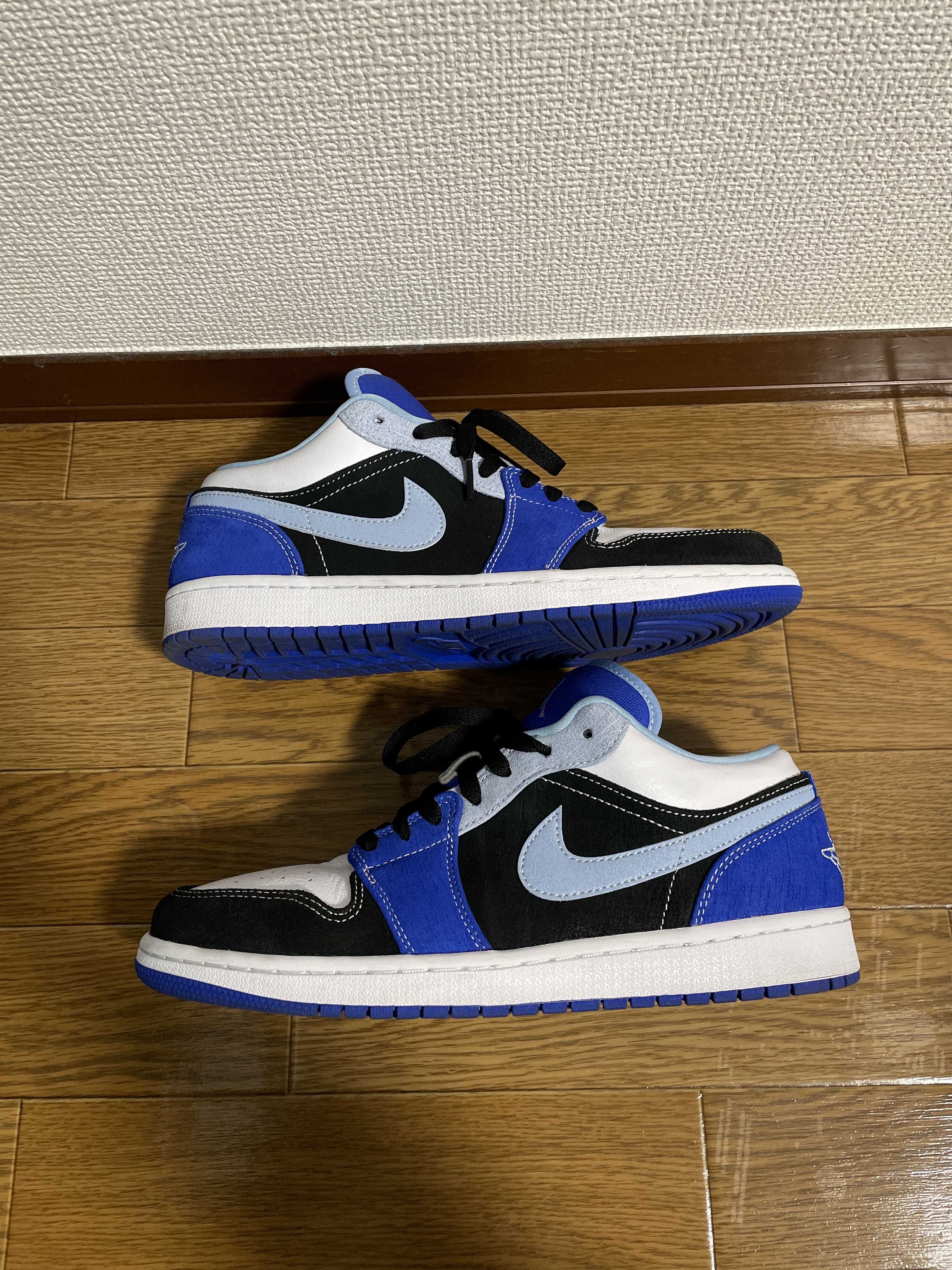 Nike Air Jordan 1 Low "White/Black/Blue"