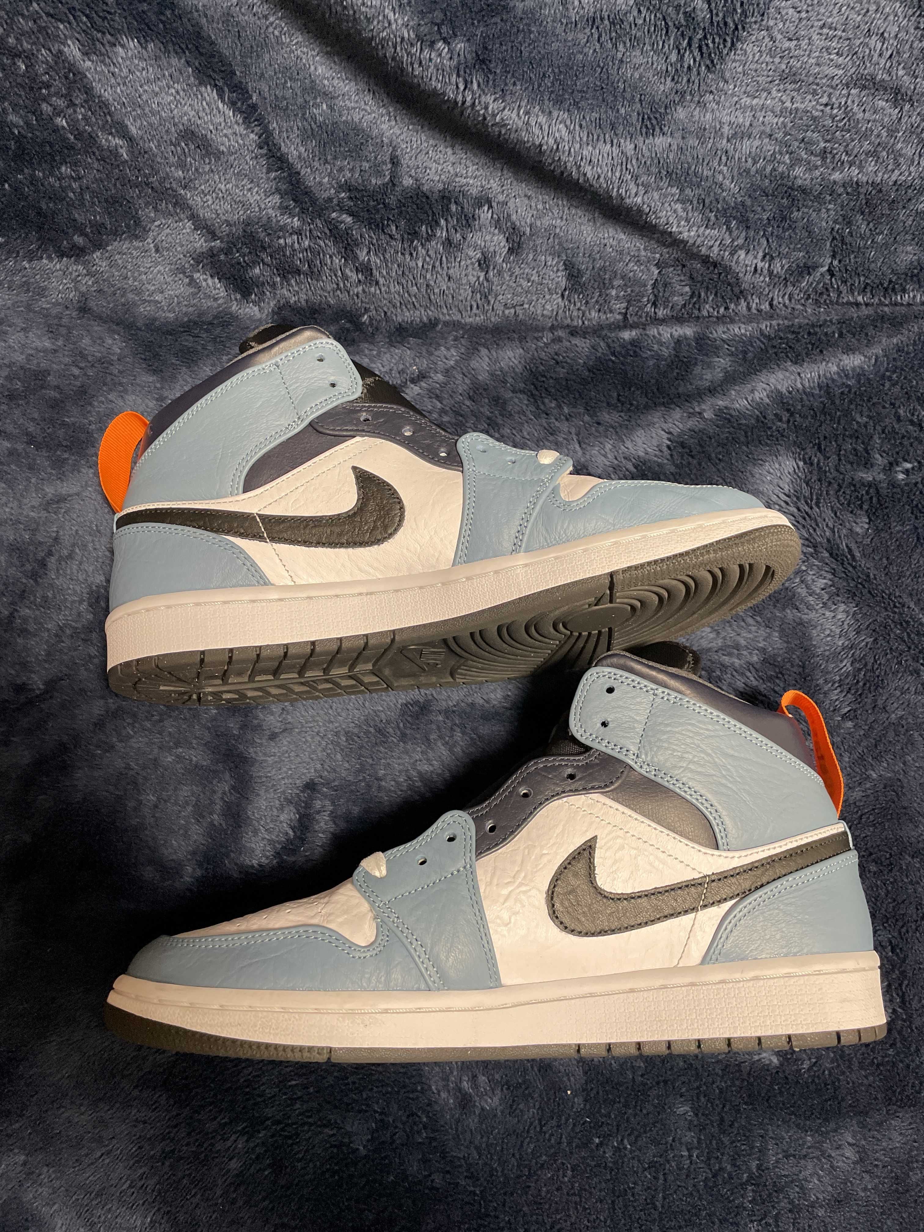 FACETASM × Nike Air Jordan 1 Mid "White/Navy"