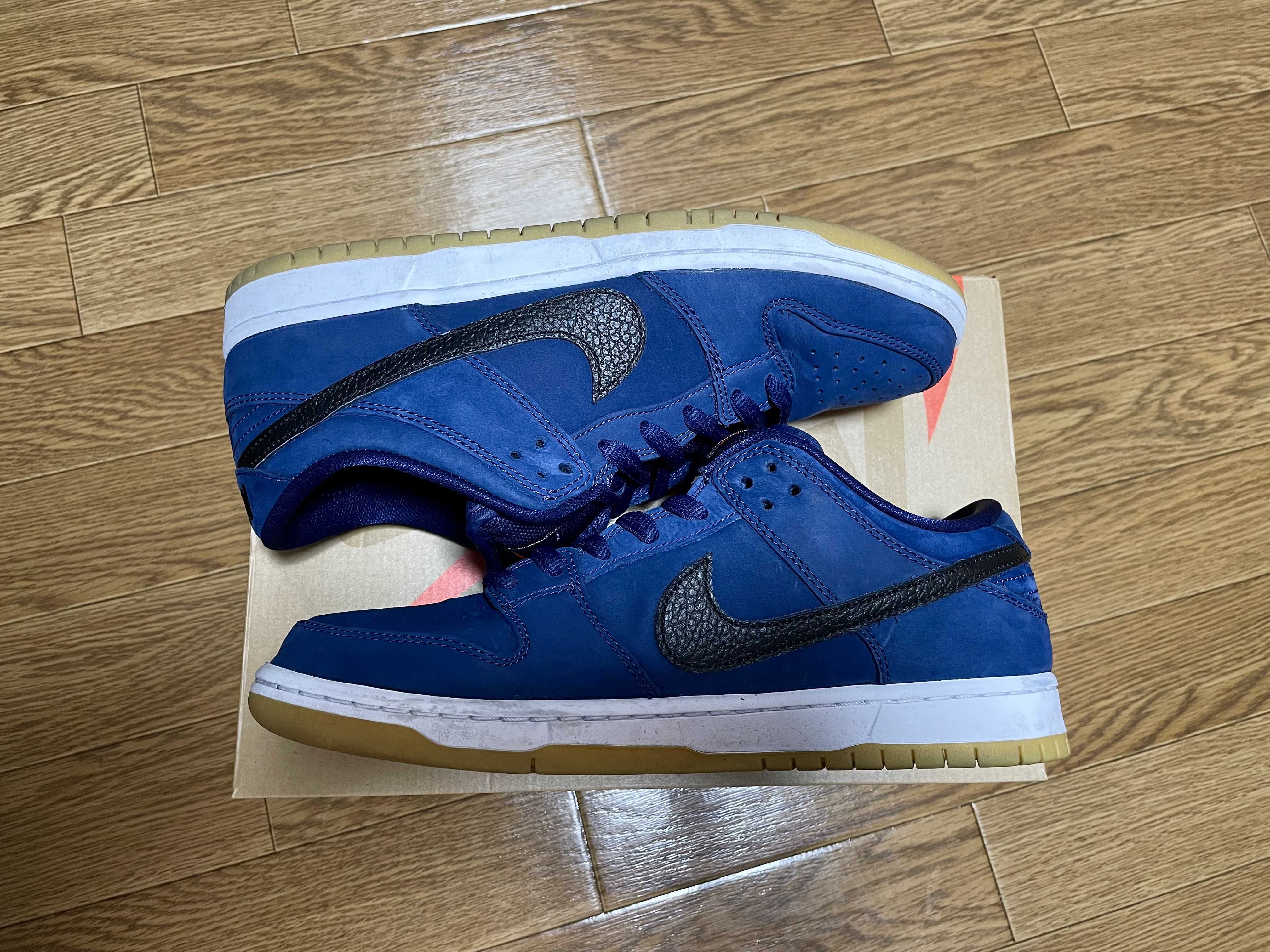 Nike SB Dunk Low Orange Label "Obsidian/Black-Light Gum Brown"