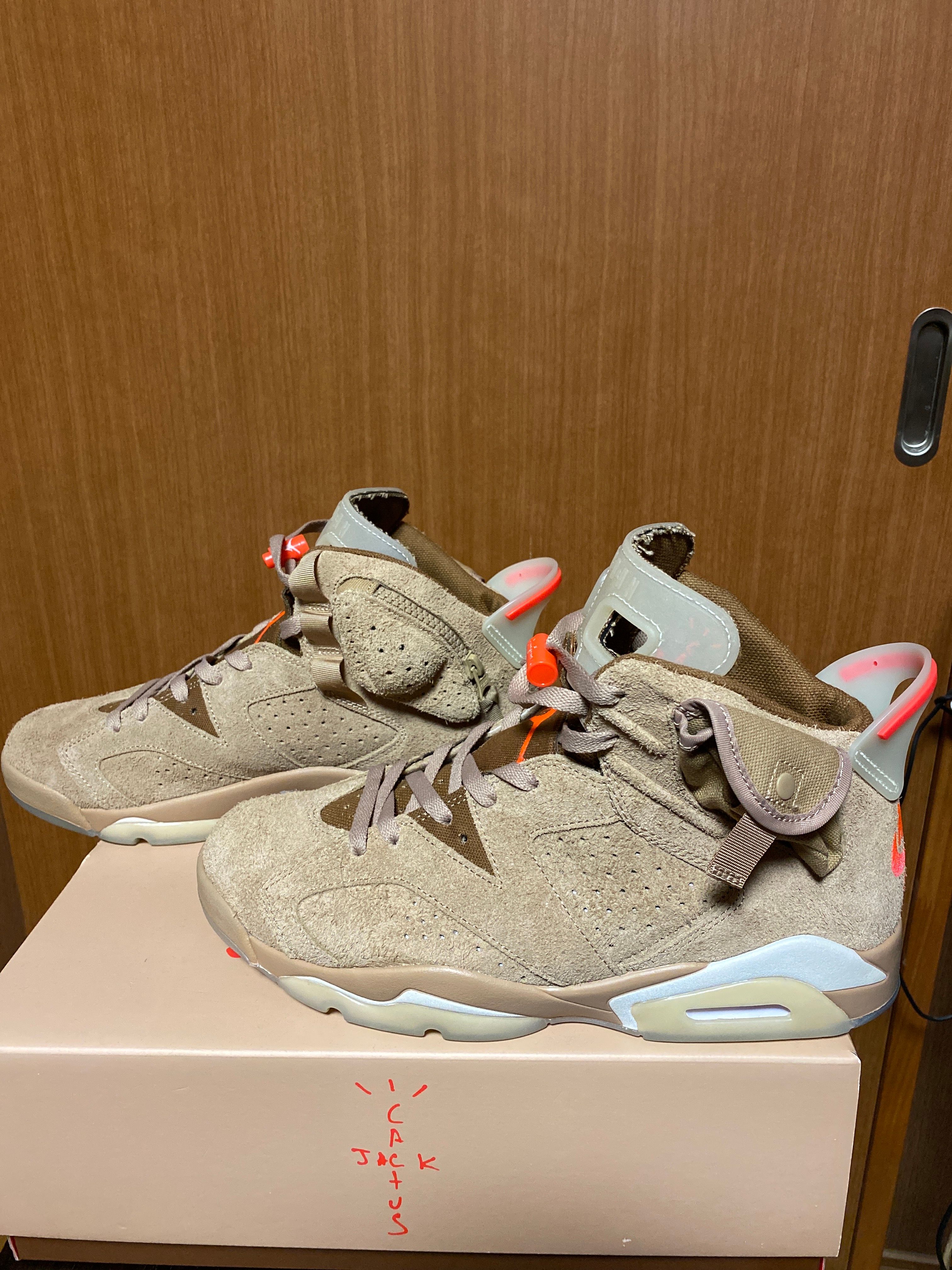 Travis Scott × Nike Air Jordan 6 "British Khaki"