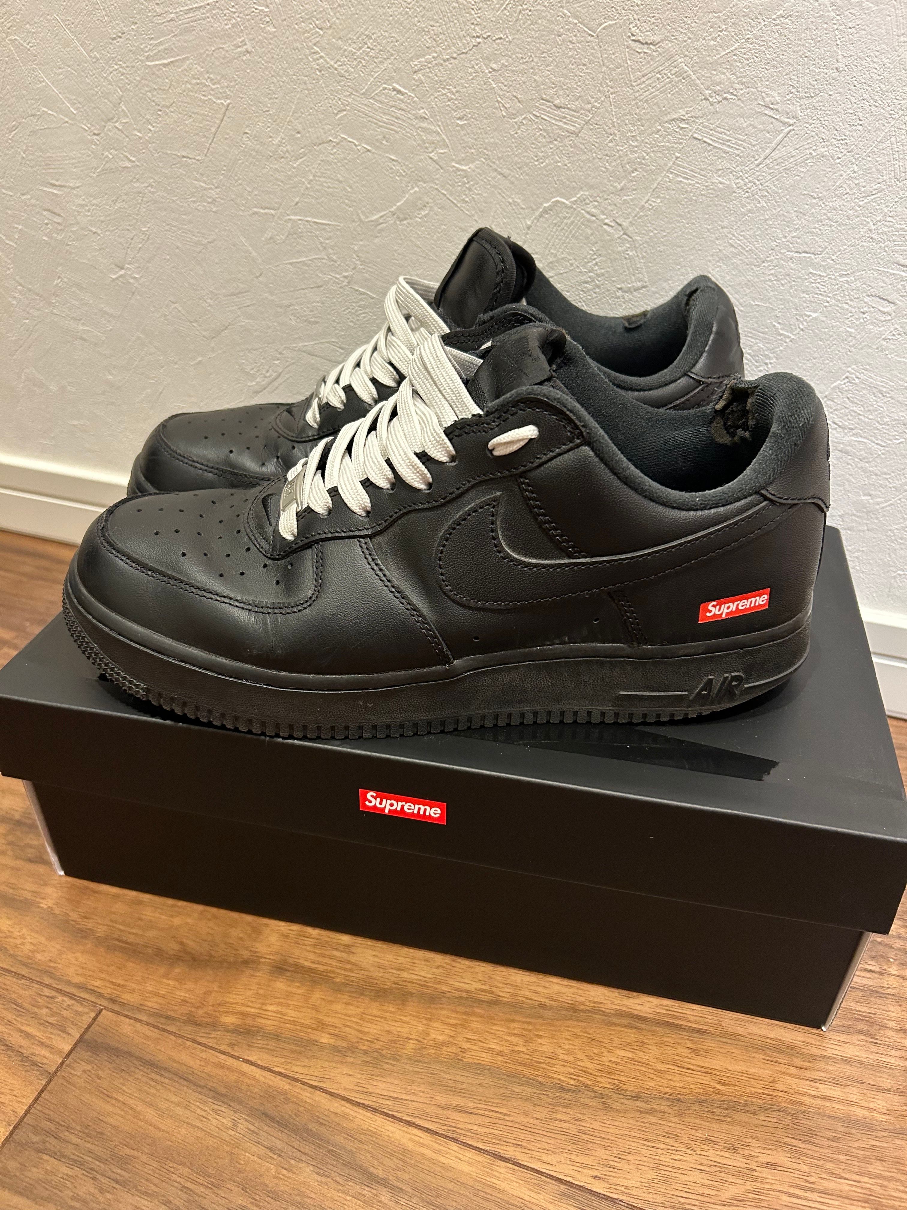 Supreme × Nike Air Force 1 Low "Black"