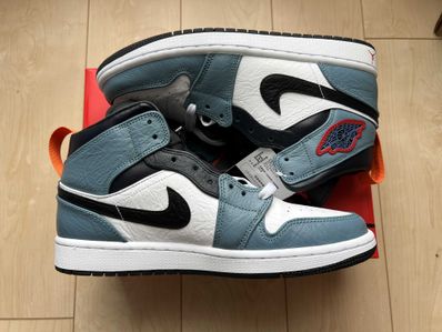 FACETASM × Nike Air Jordan 1 Mid "White/Navy"