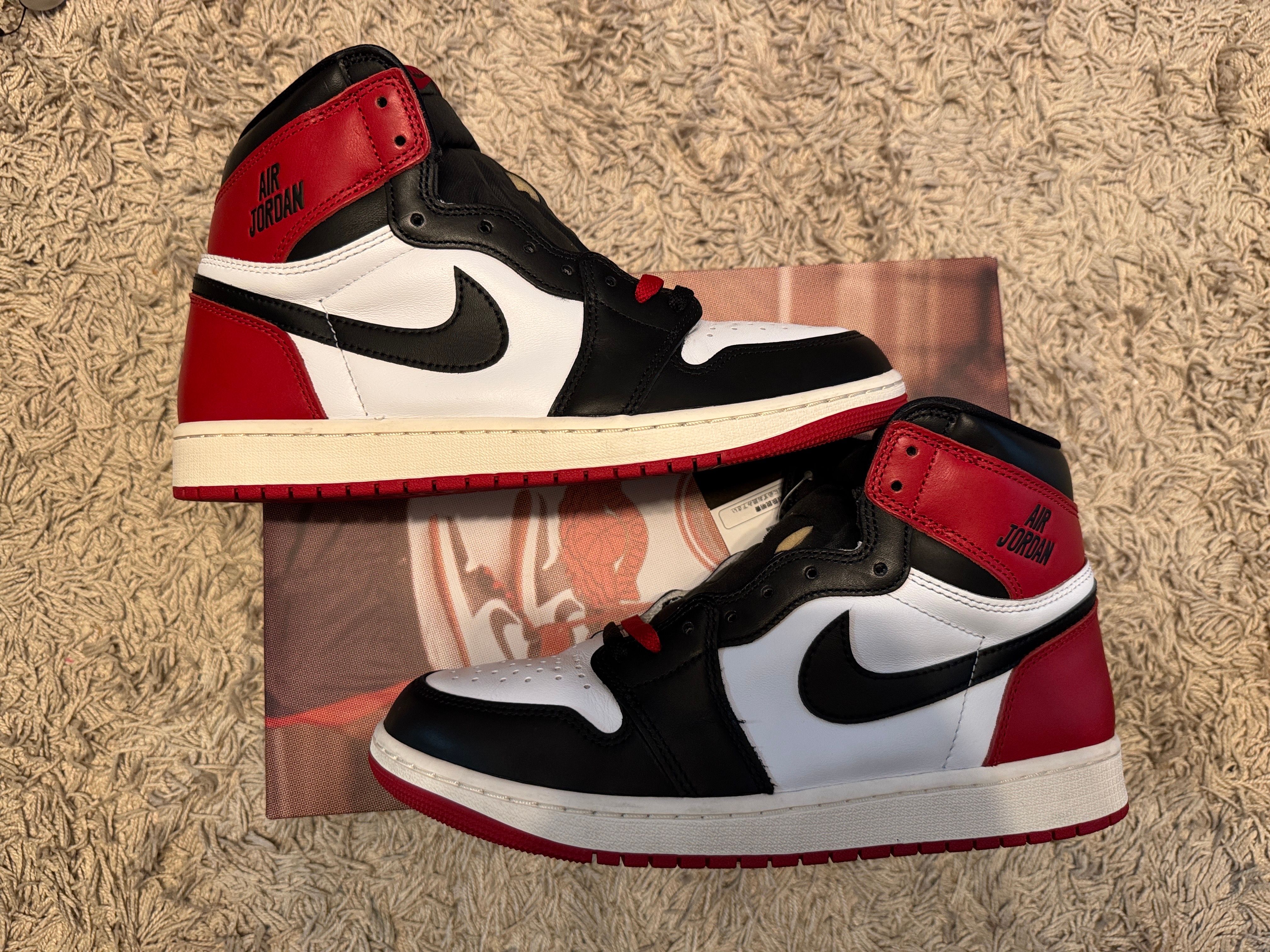 Nike Air Jordan 1 Retro High OG "Black Toe Reimagined"