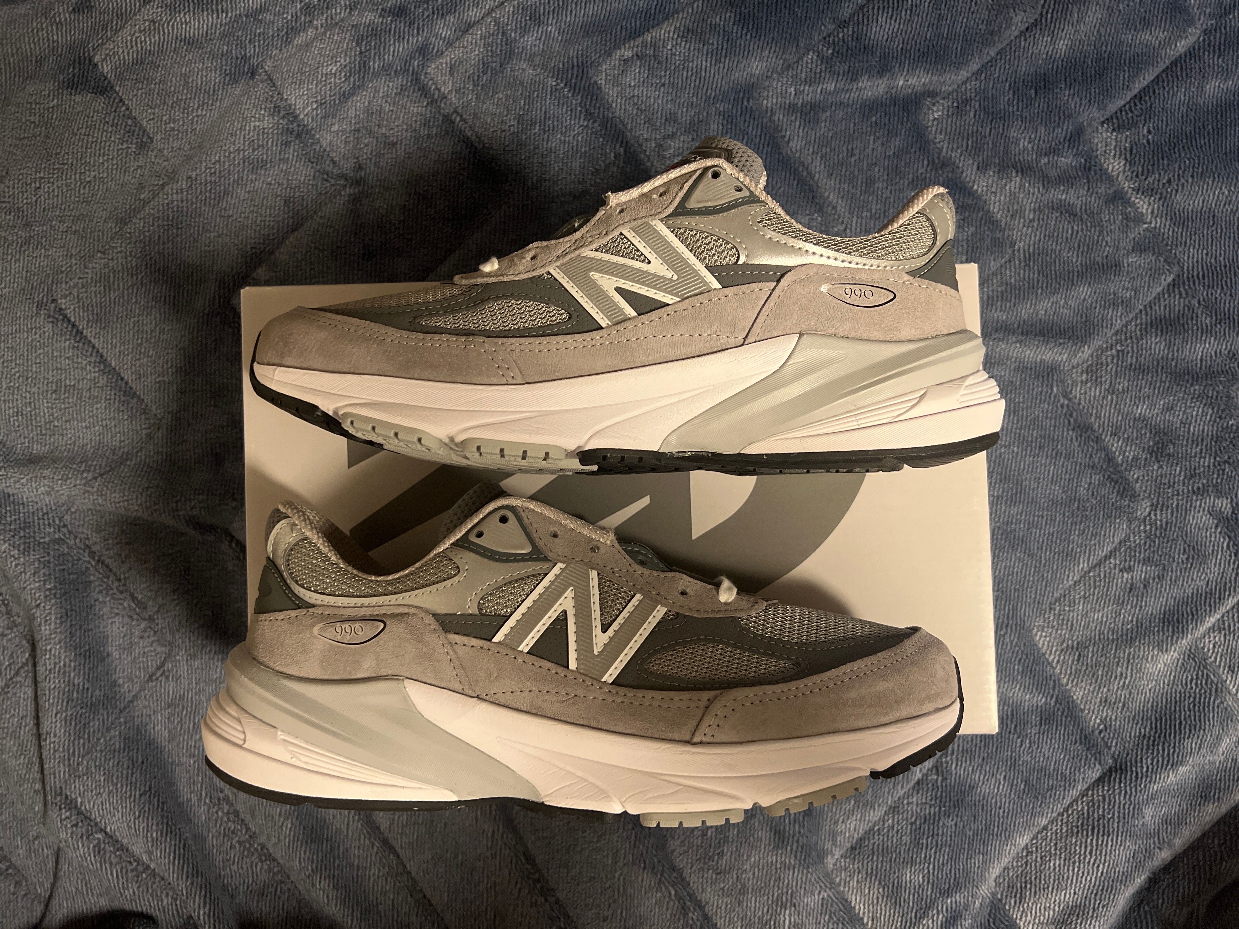 New Balance 990V6 "Gray" (Heel Logo NB)