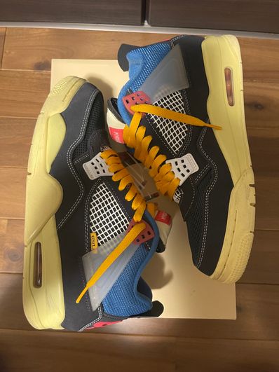 UNION × NIKE AIR JORDAN 4 "OFF NOIR"