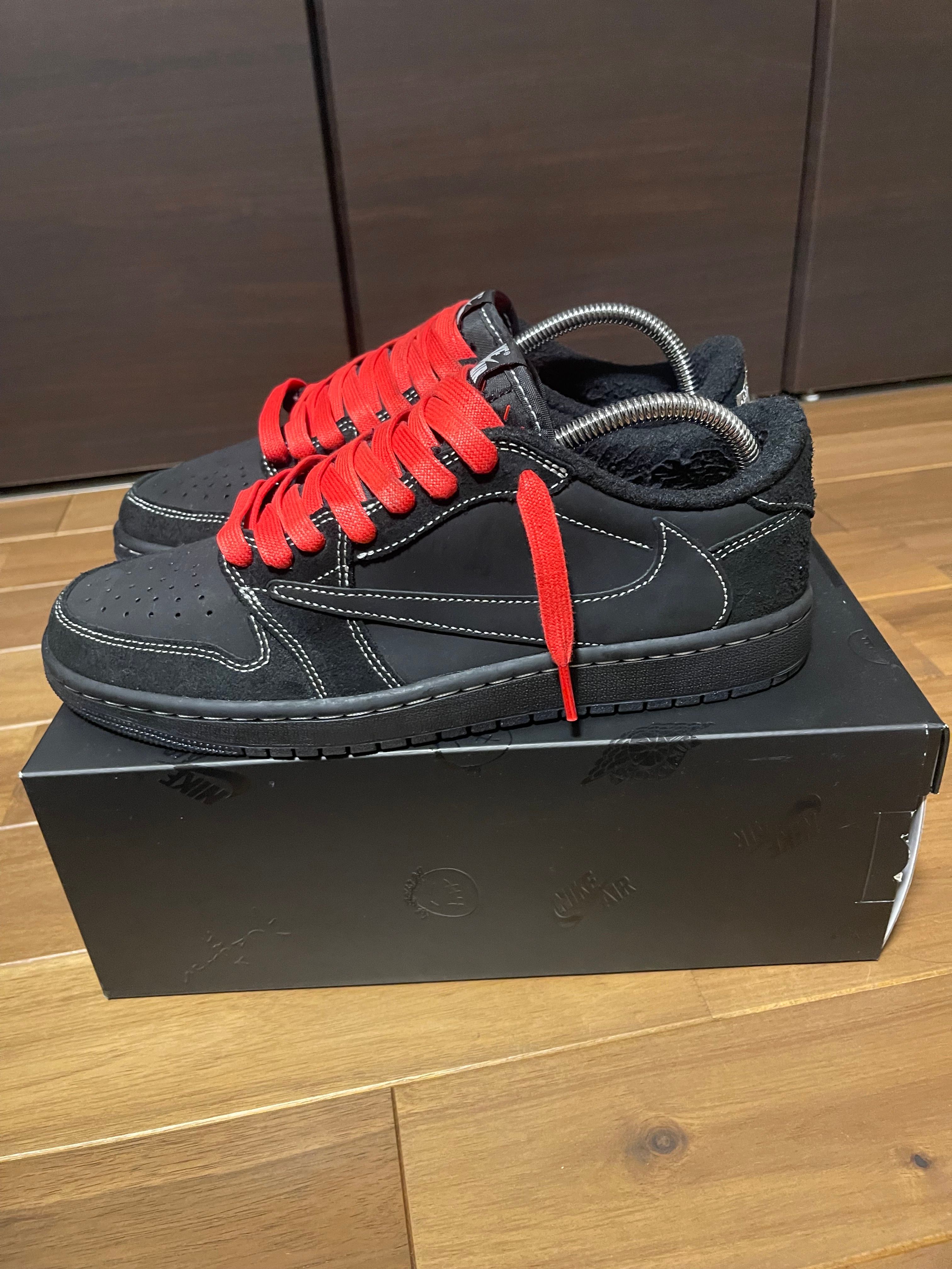 Travis Scott × Nike Air Jordan 1 Low OG SP "Black Phantom"