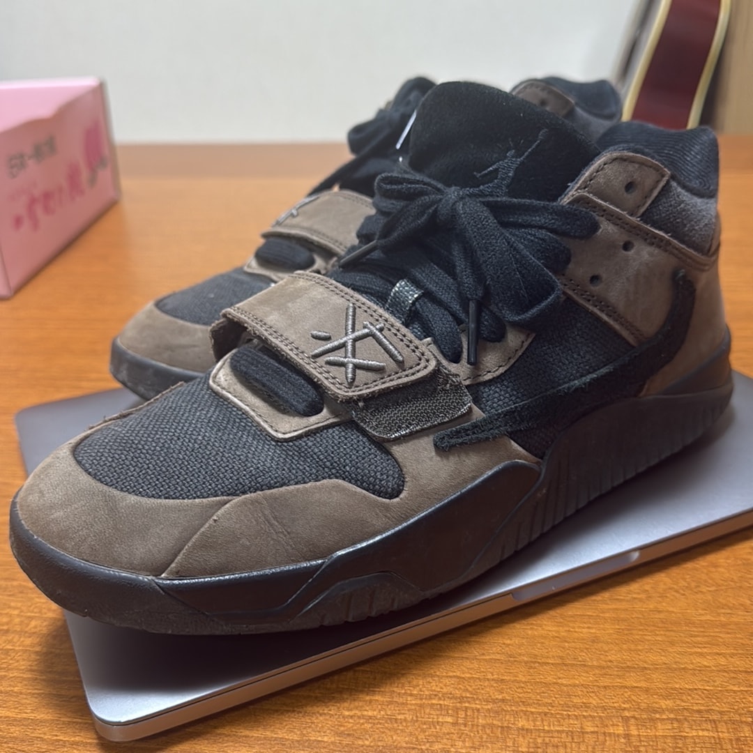Travis Scott × Nike Jordan Jumpman Jack TR CJ1 T-Rexx "Black and Dark Mocha"