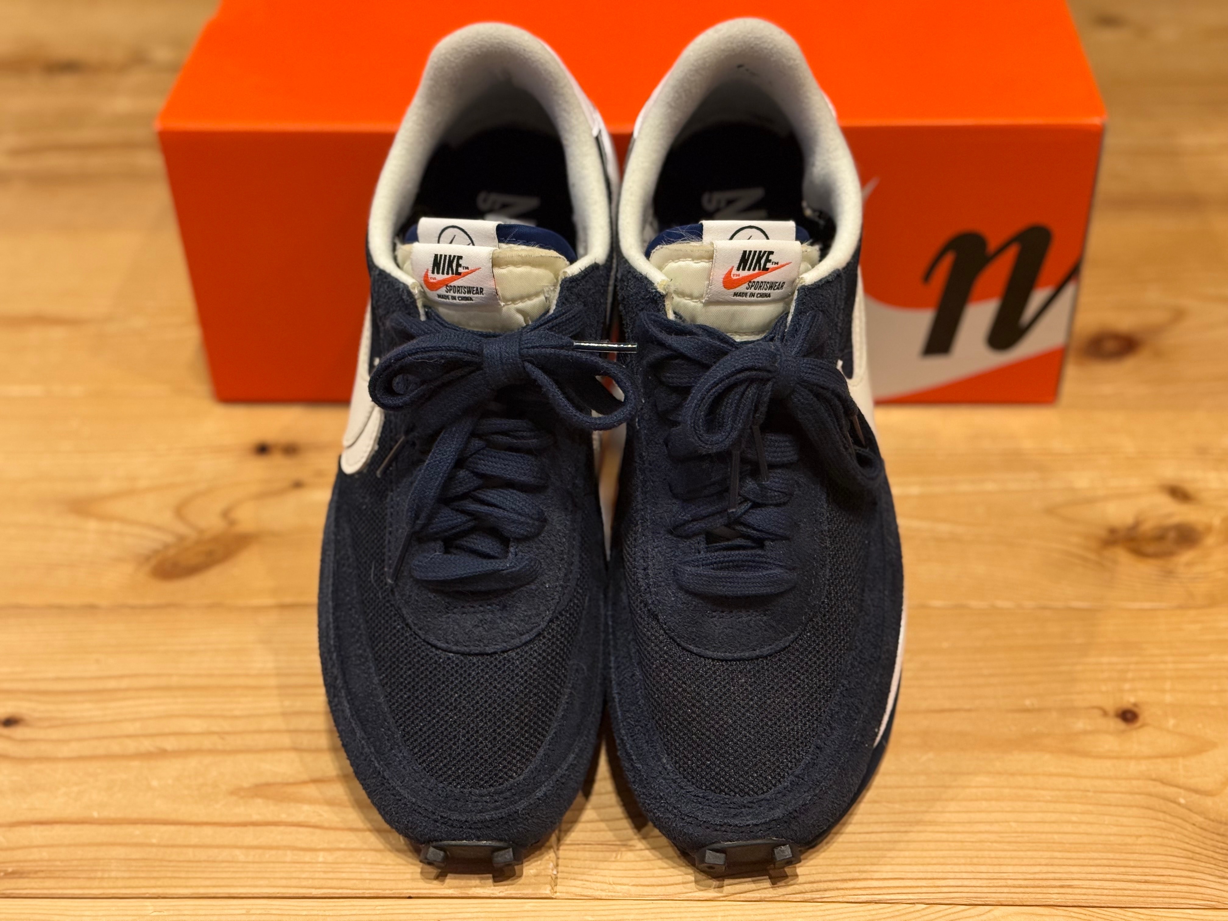 フラグメント × サカイ × ナイキ LD ワッフル "ブラックエンデッド ブルー"