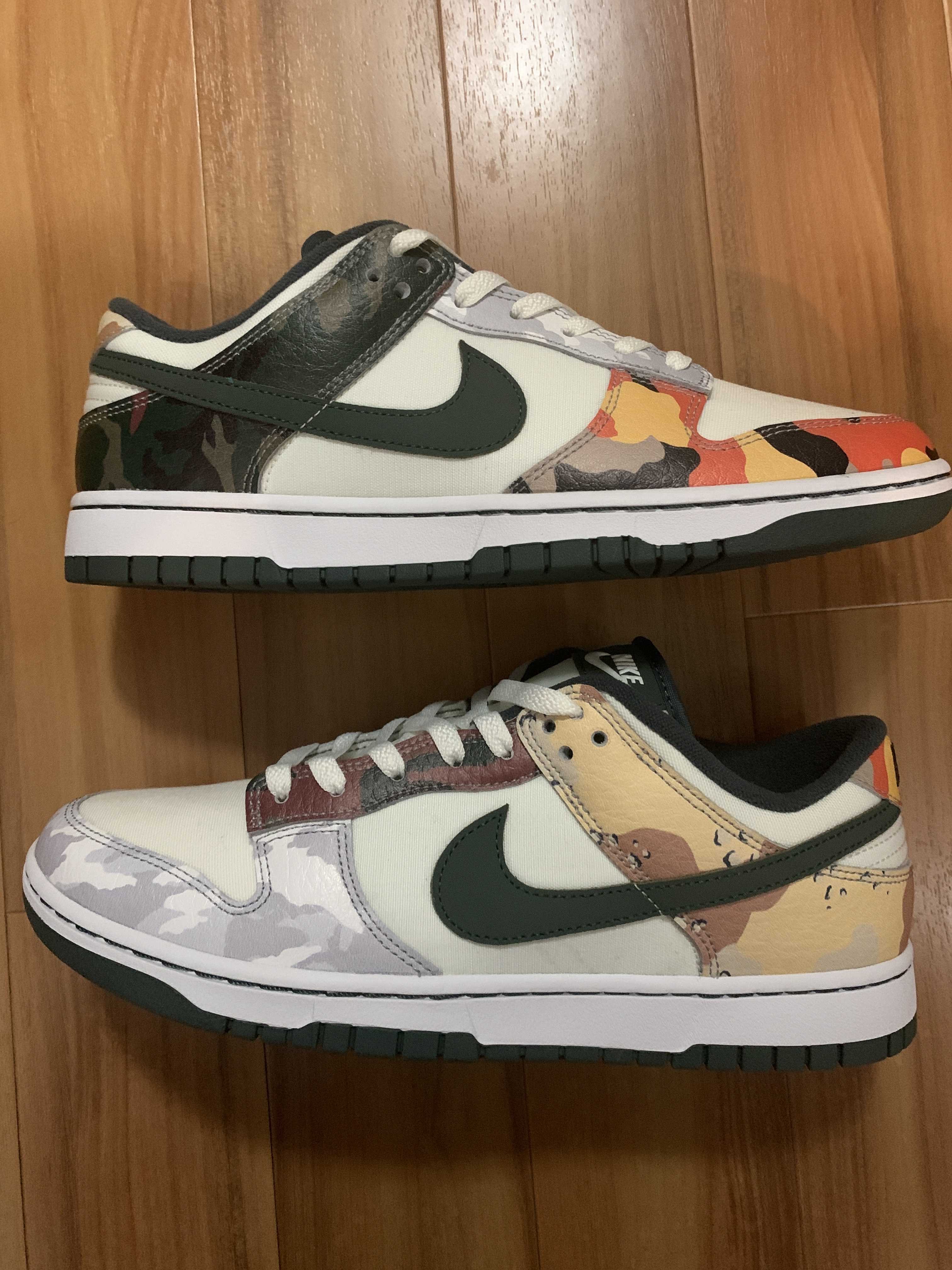 Nike Dunk Low "Sail Multi Camo"