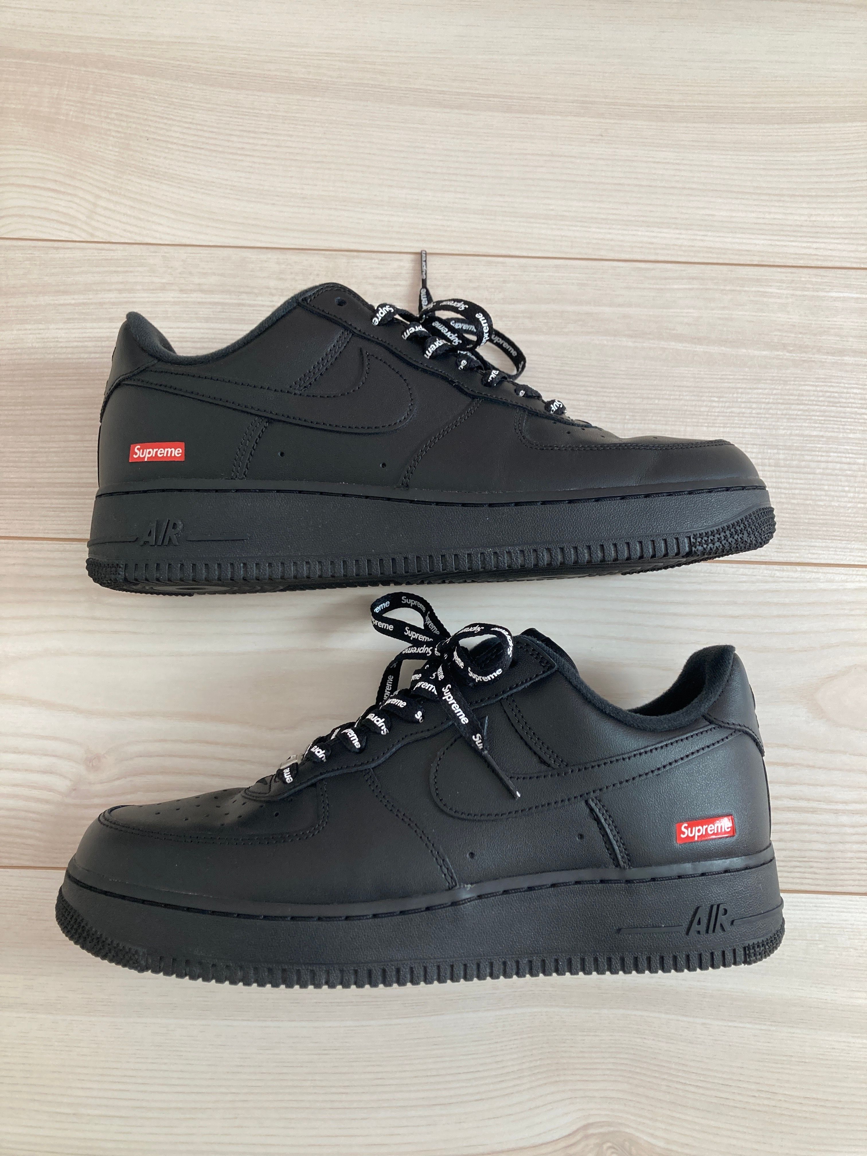 Supreme × Nike Air Force 1 Low "Black"