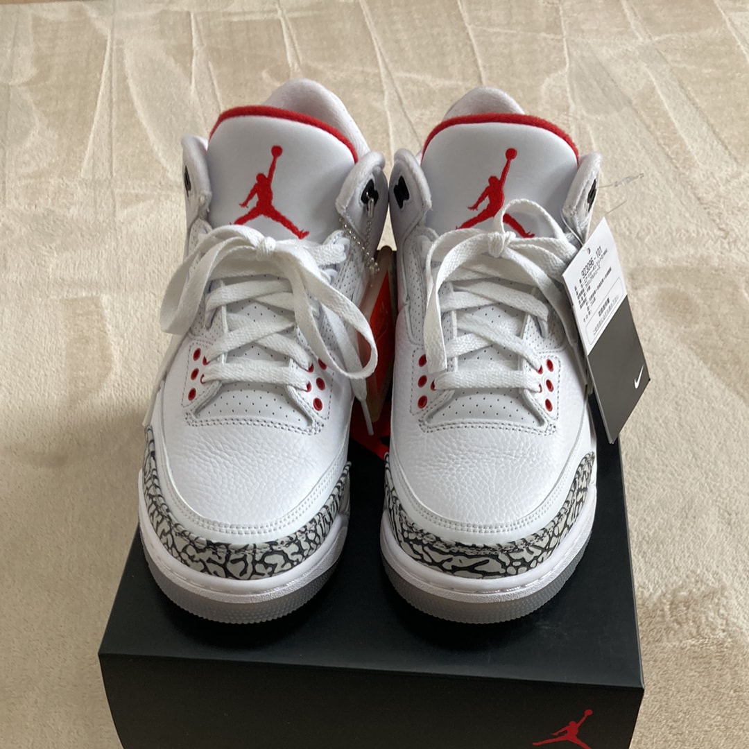 Nike Air Jordan 3 Retro "Free Throw Line White Cement"
