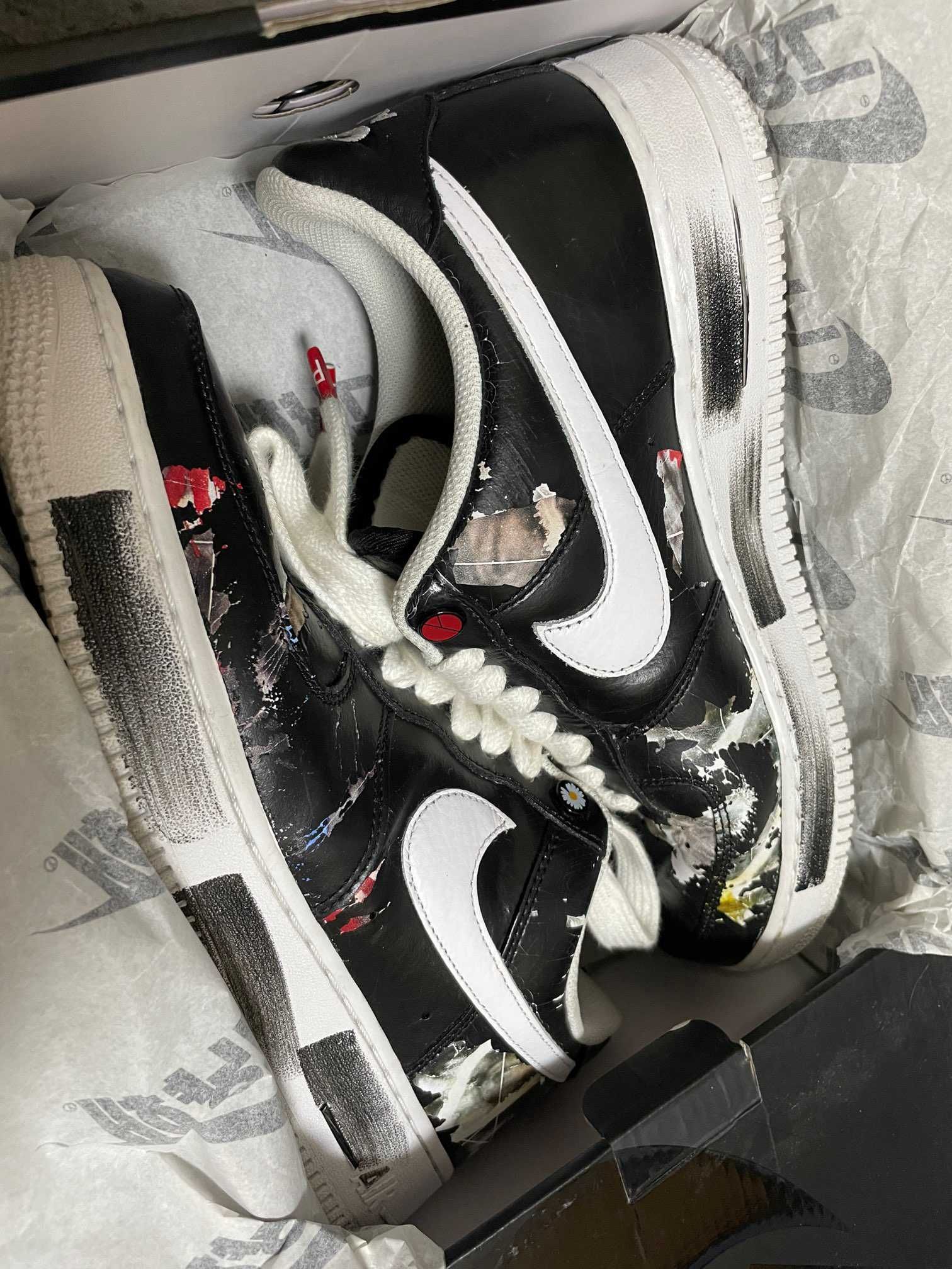 PEACEMINUSONE × Nike Air Force 1 Low Para Noise "Black" / G-DRAGON