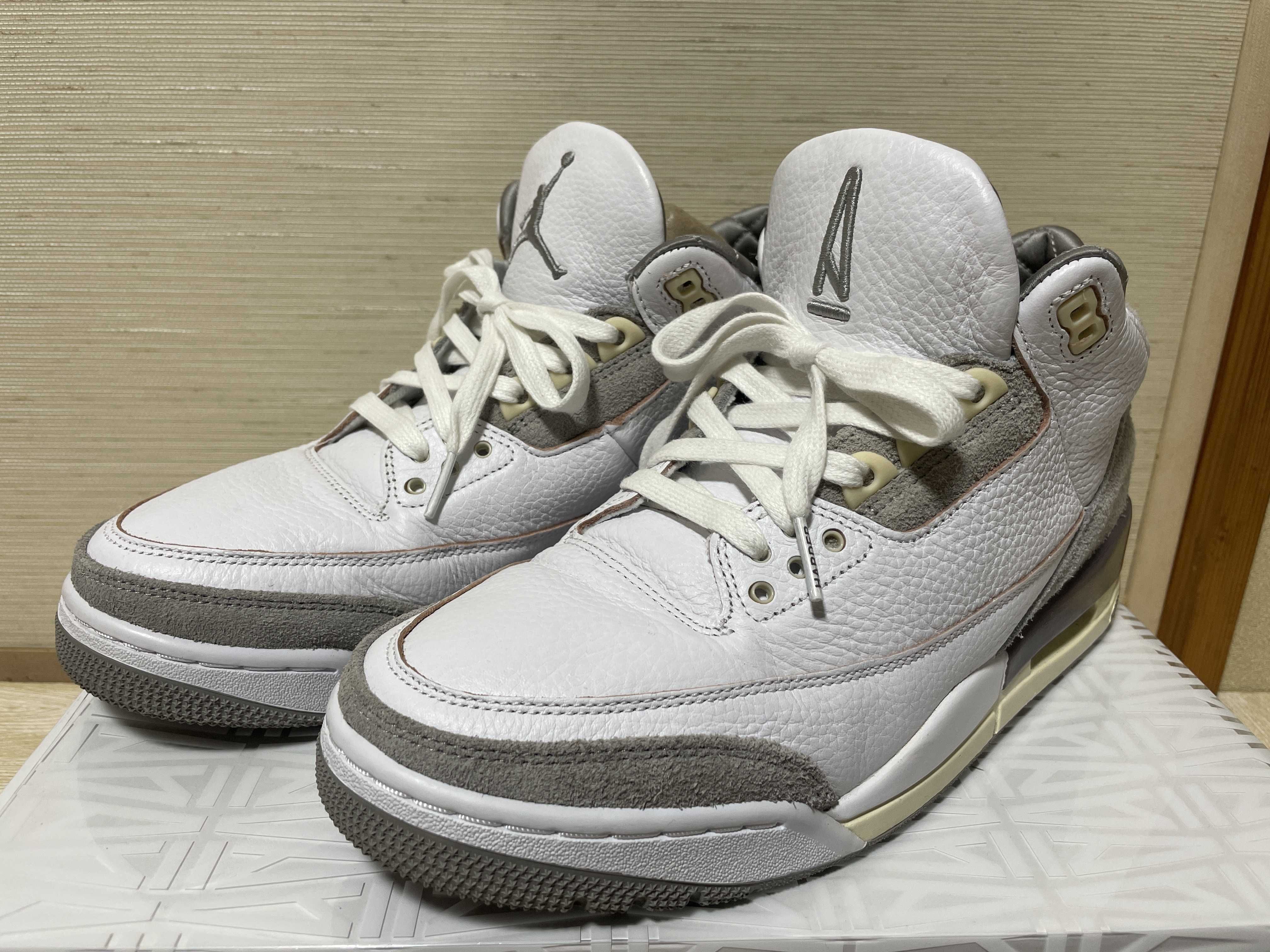 A Ma Maniere × Nike Women's Air Jordan 3 Retro SP "White/Medium Grey Violet Ore"