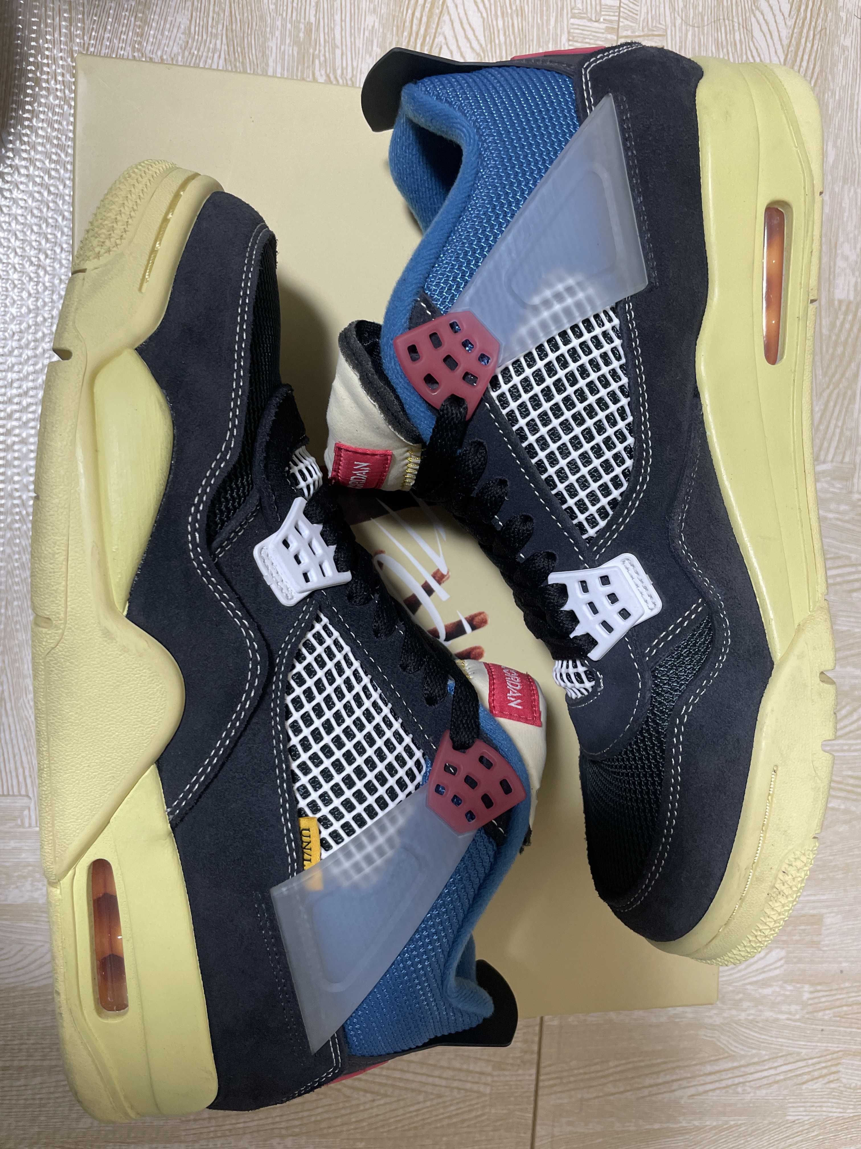 UNION × NIKE AIR JORDAN 4 "OFF NOIR"