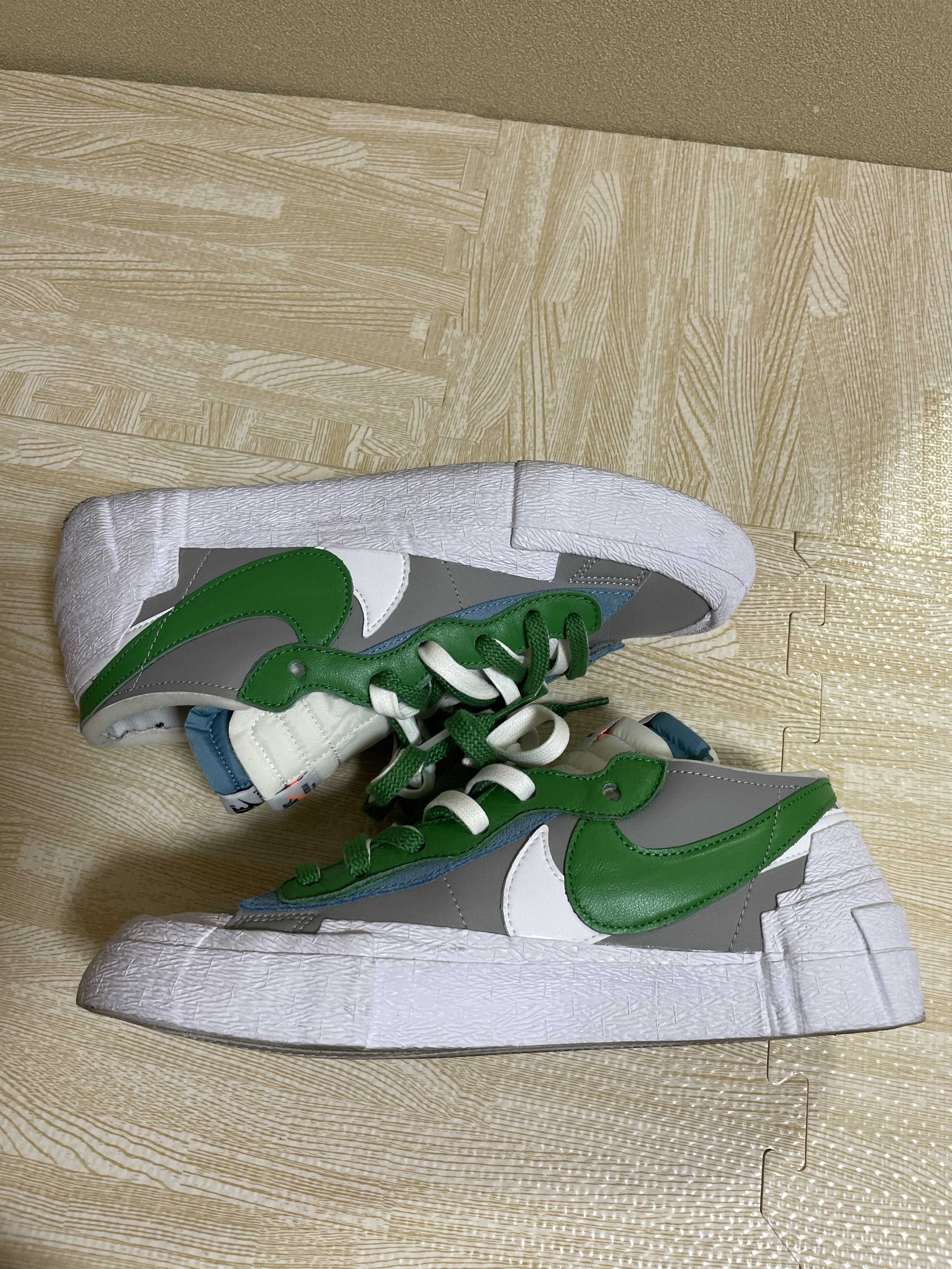 sacai × Nike Blazer Low "Classic Green"