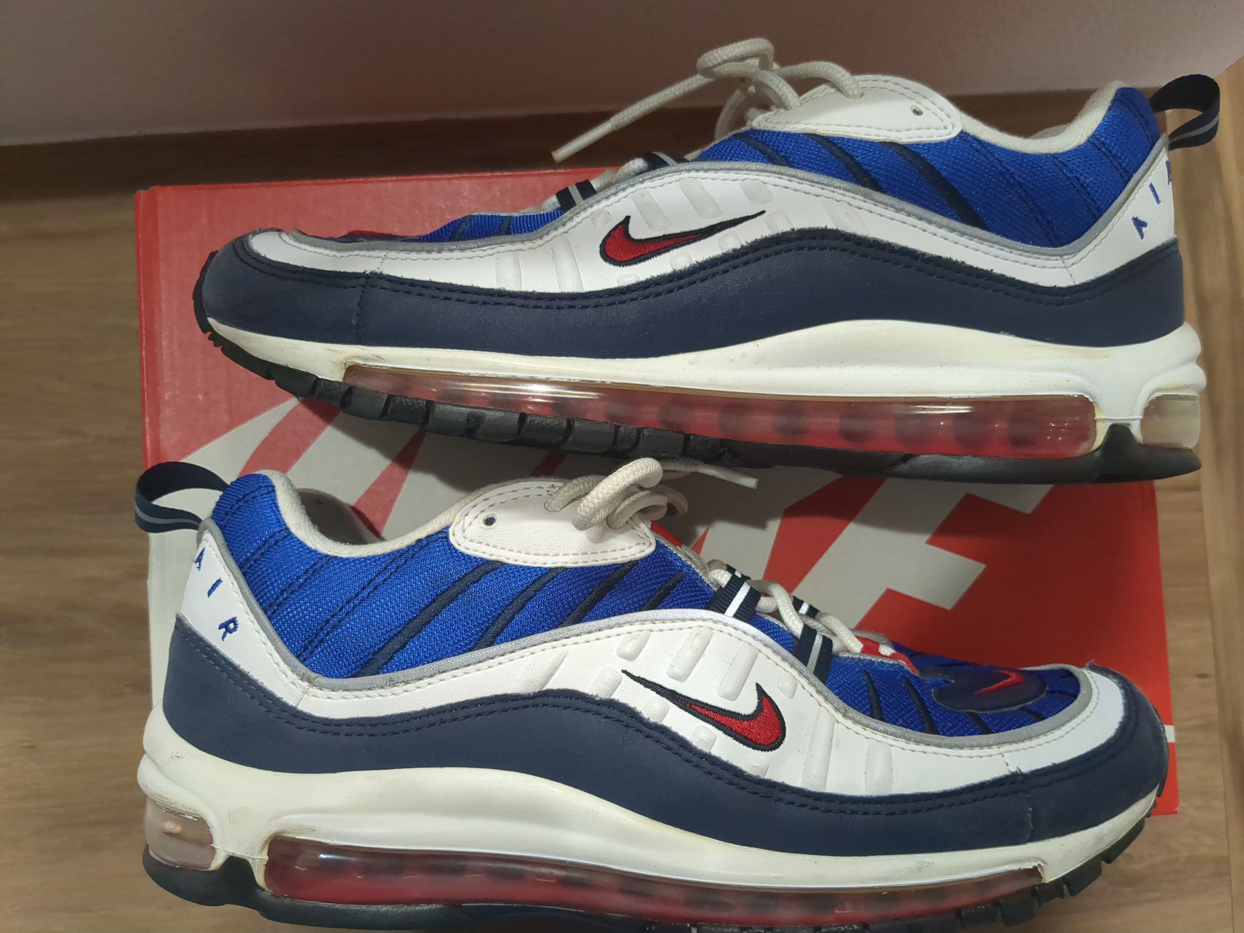 Nike Air Max 98 "University Red Obsidian"(2018)