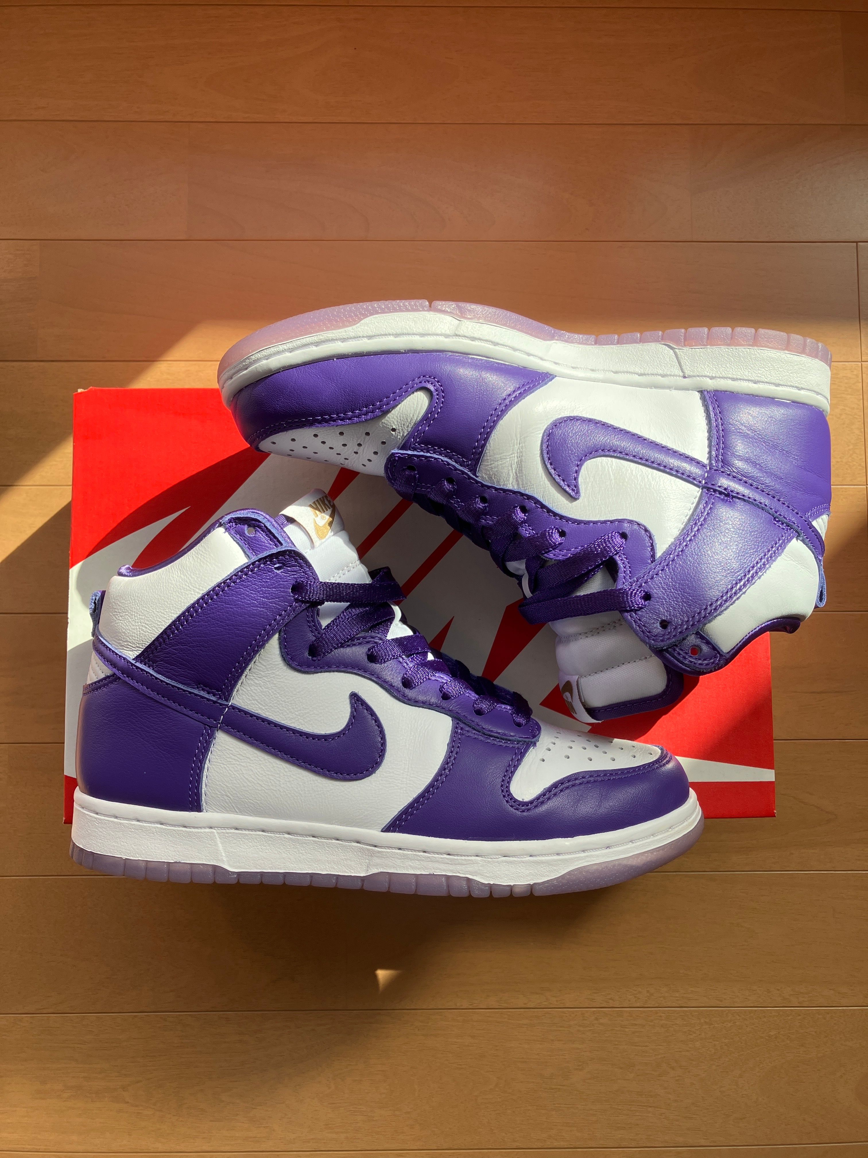 NIKE DUNK HIGH Women's "VARSITY PURPLE"