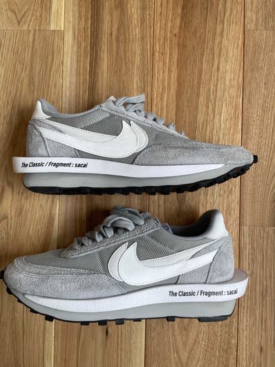 Fragment × sacai × Nike LD Waffle "Light Smoke Grey"