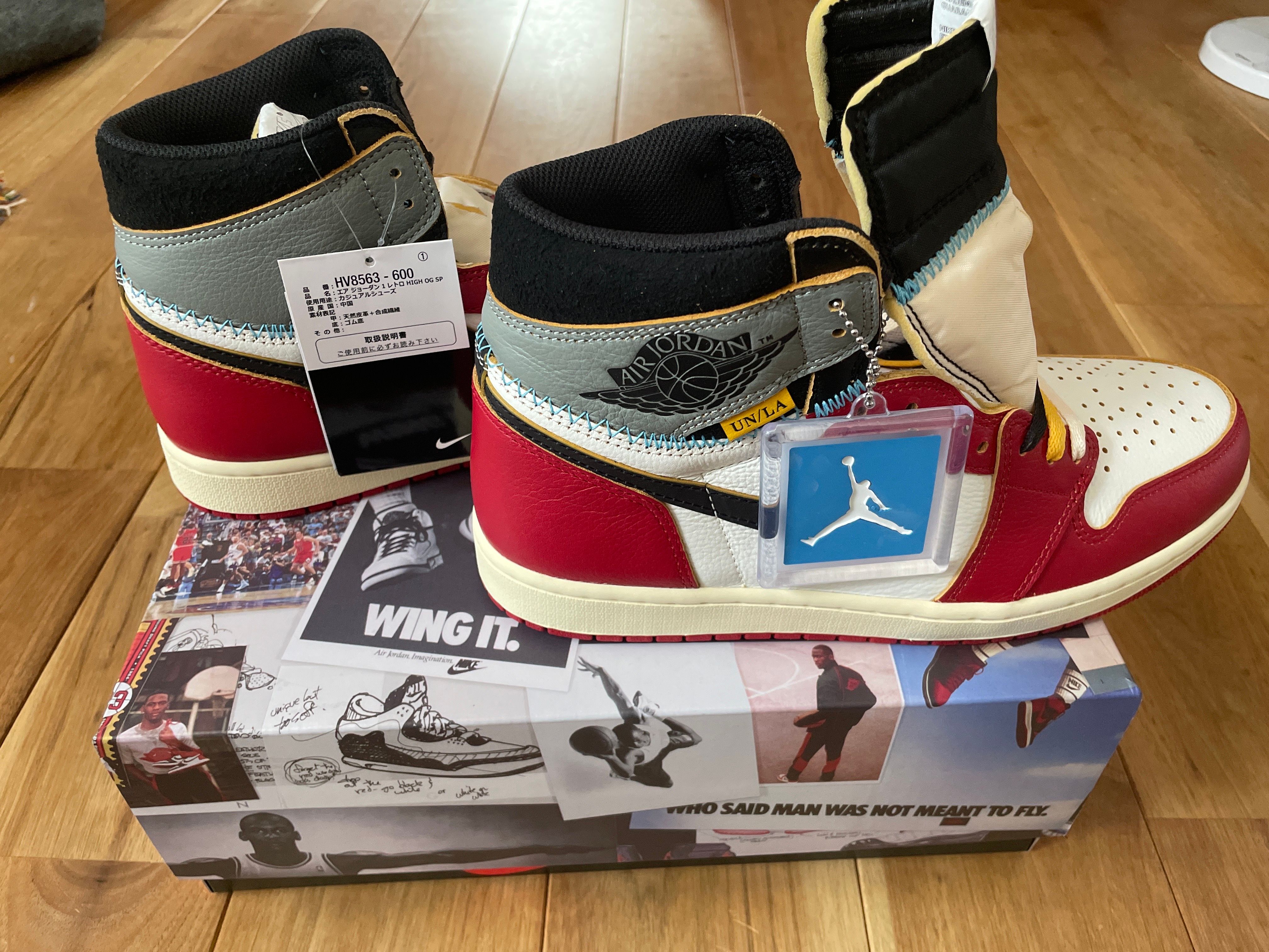 UNION × Nike Air Jordan 1 Retro High OG "Chicago/Shadow"