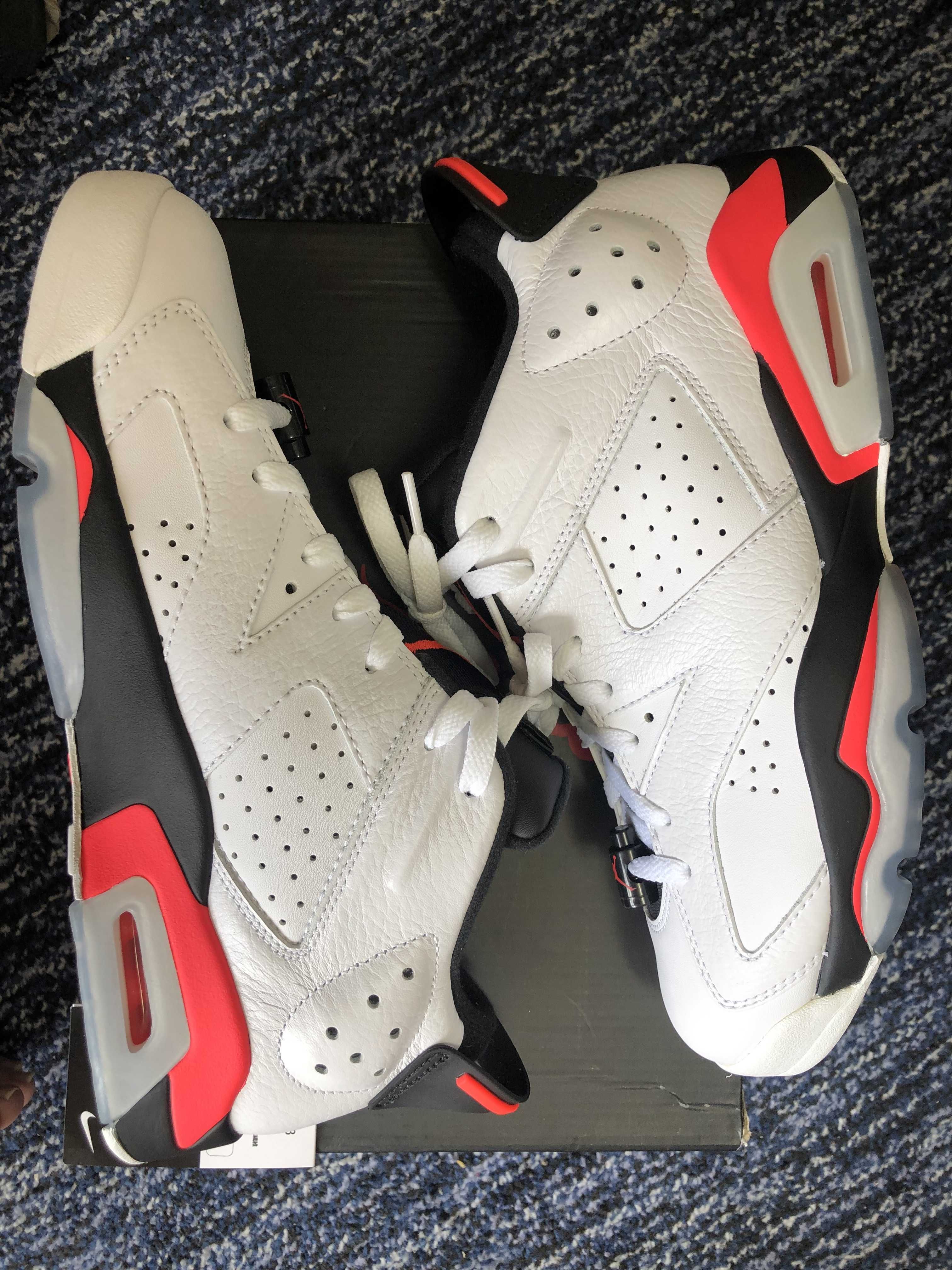 Nike Air Jordan 6 Low "Infrared/White"
