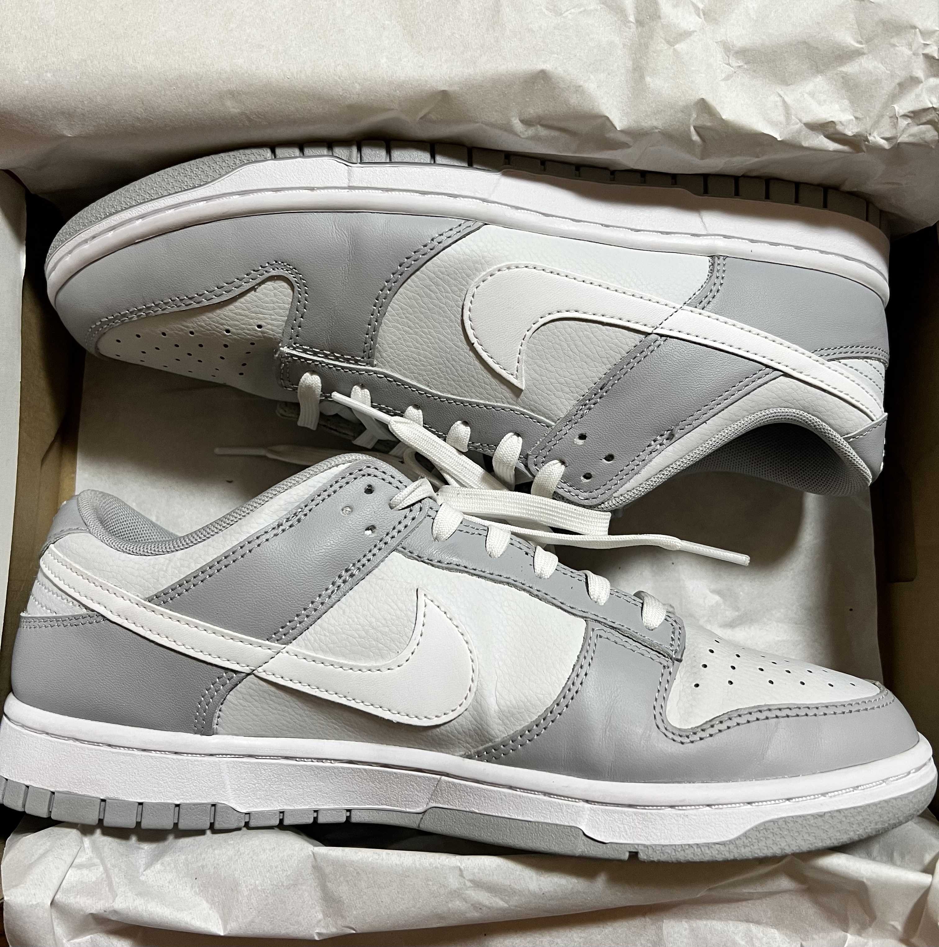 Nike Dunk Low "Pure Platinum/White/Wolf Gray"