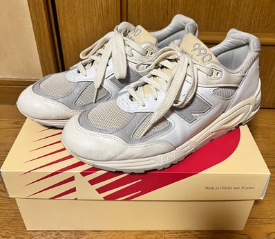 New Balance 990V2 "Sea Salt"