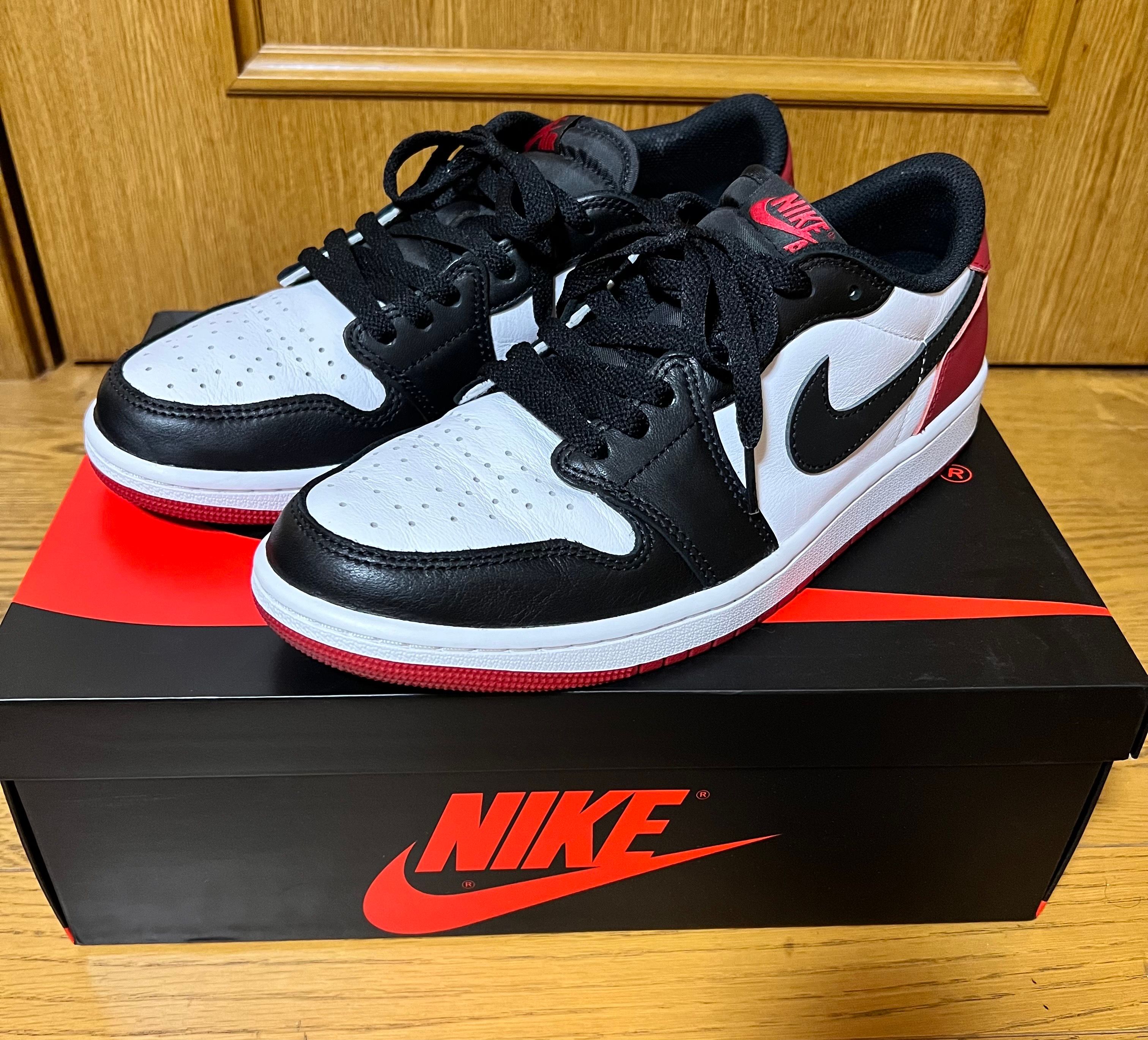 Nike Air Jordan 1 Retro Low OG "Black Toe"