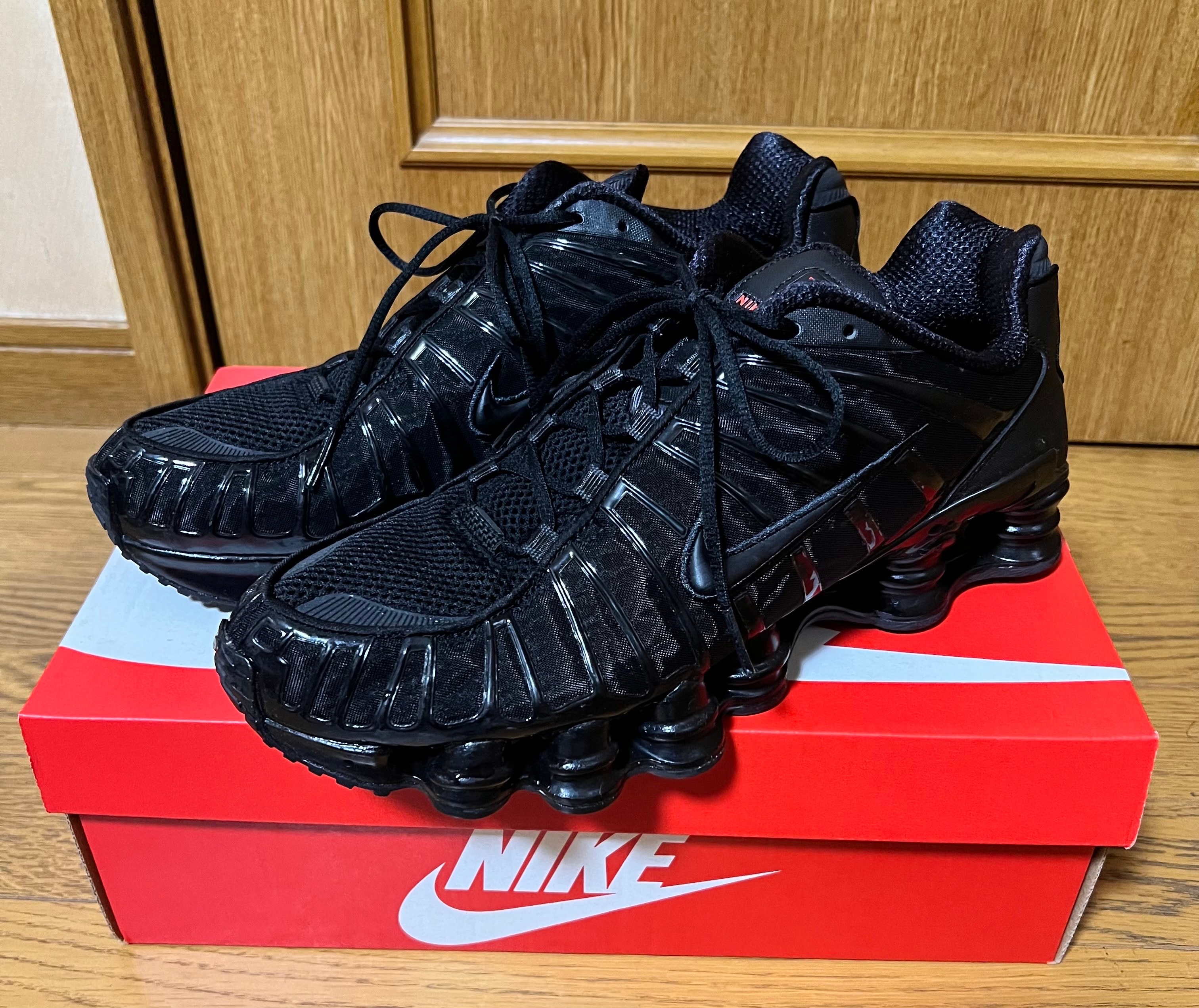 Nike Women's Shox TL "Black and Max Orange"