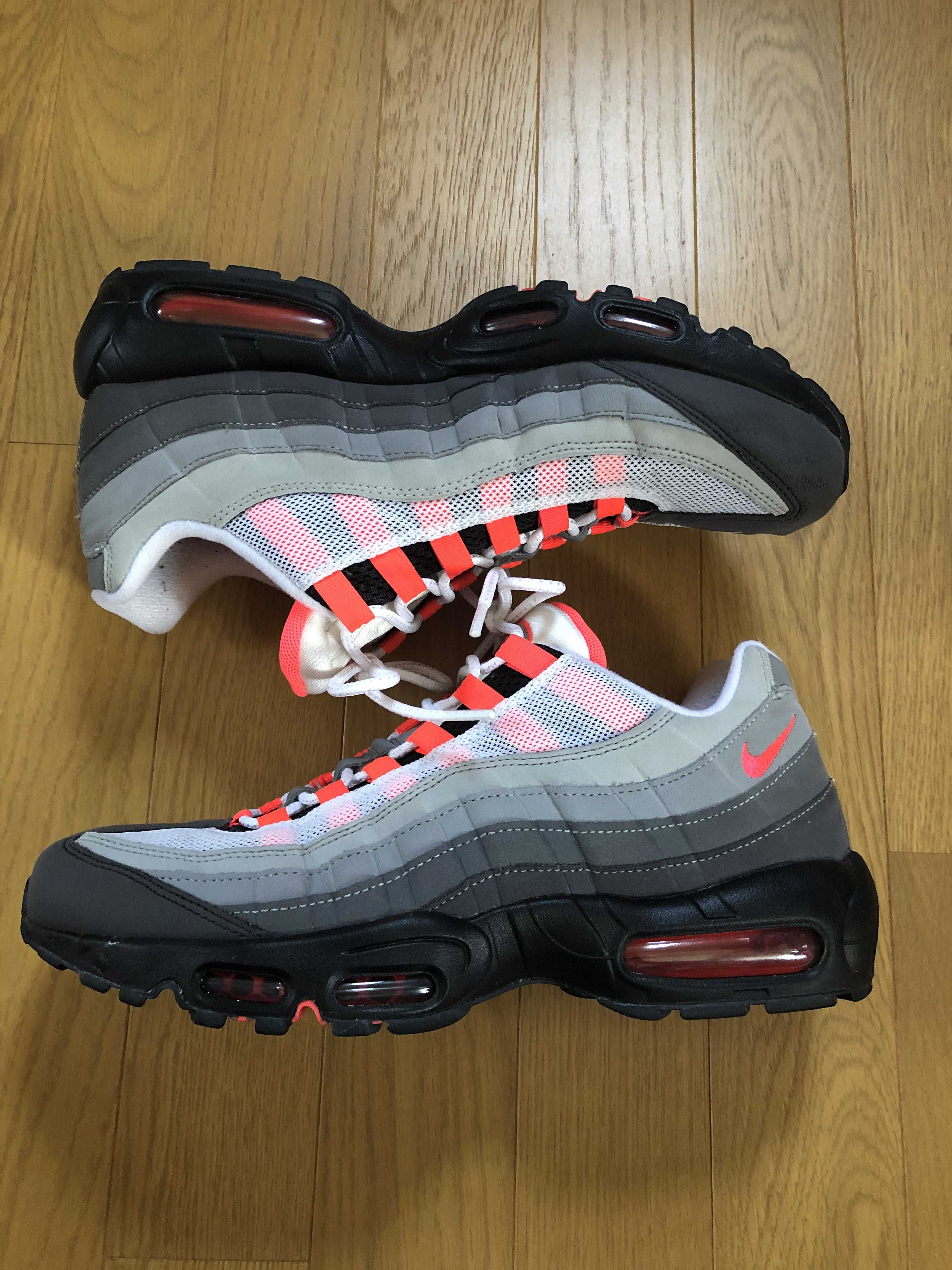 Nike Air Max 95 OG "White/Solar Red"