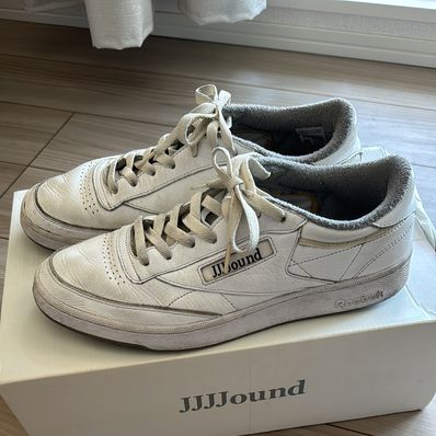 JJJJound × Reebok Club C 85 "White/Black"