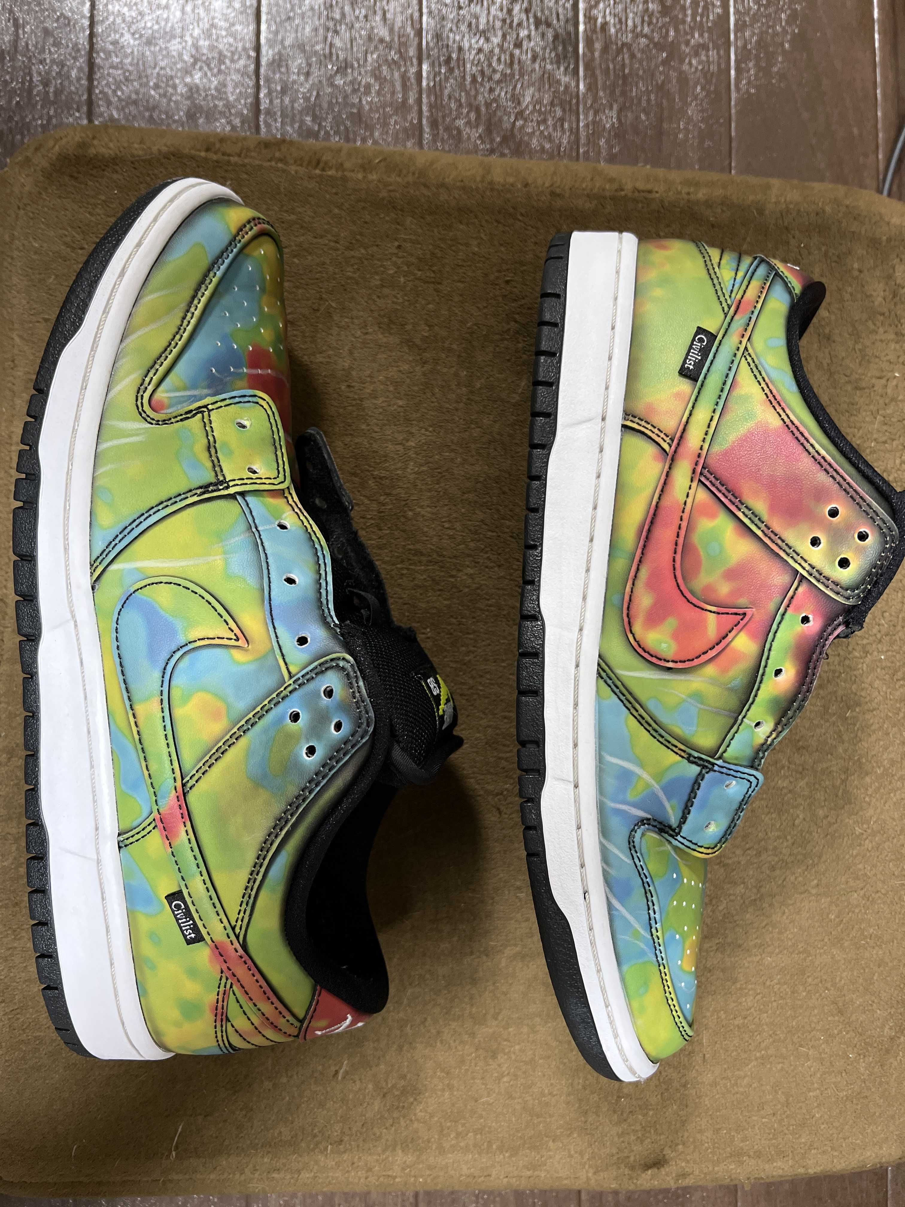 Civilist × Nike SB Dunk Low "Thermography"