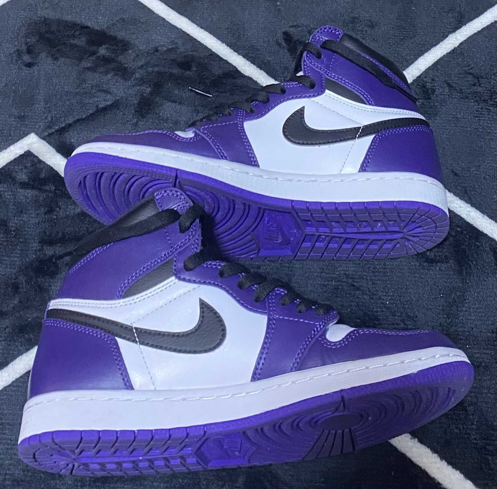 Nike Air Jordan 1 Retro High OG "Court Purple White/Black" (2020)
