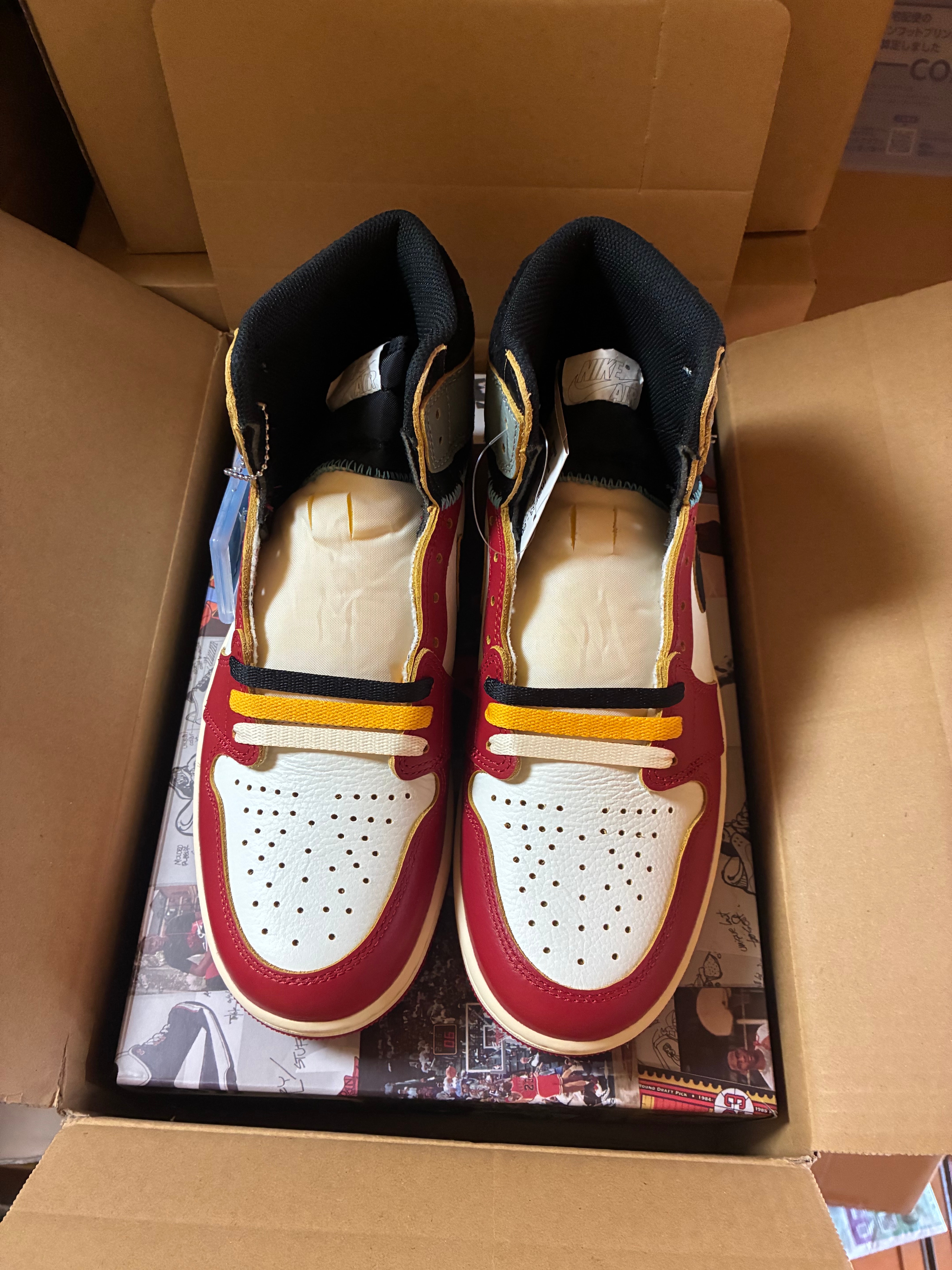 UNION × Nike Air Jordan 1 Retro High OG "Chicago/Shadow"