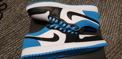 Nike Air Jordan 1 Low SE "Black/Laser Blue/White"