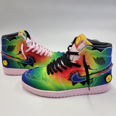 J Balvin × Nike Air Jordan 1 High OG "Rainbow"