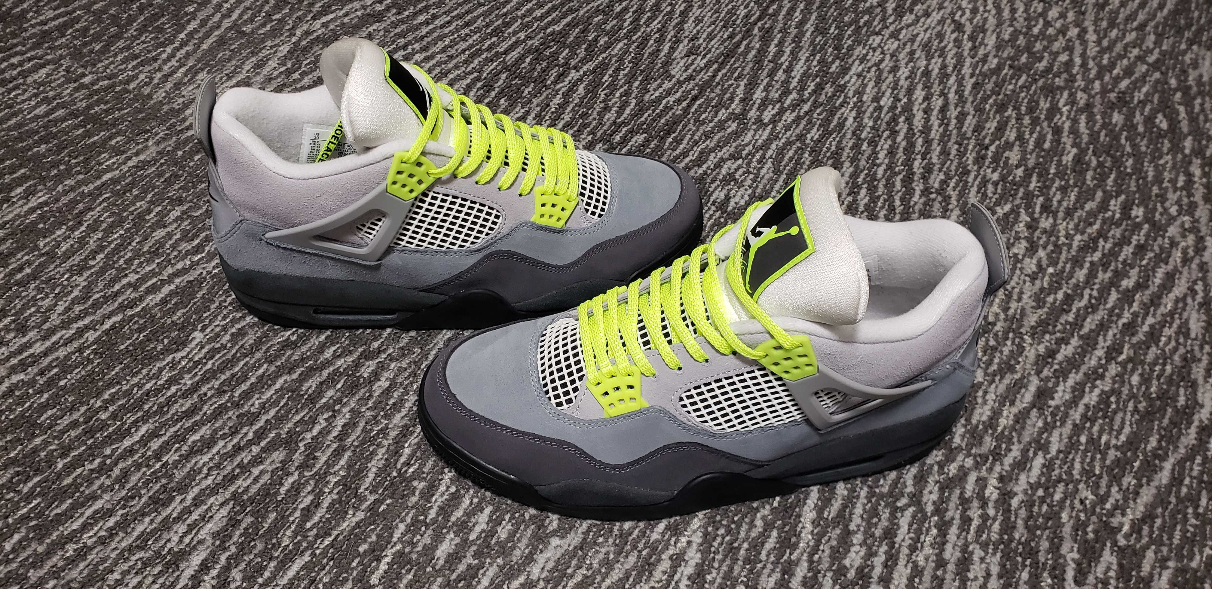 NIKE AIR JORDAN 4 RETRO LE "NEON"