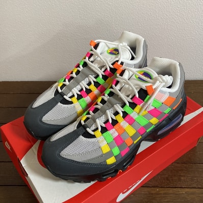 Nike Air Max 95 Woven Big Bubble "Hyper Pink/Green Strike"