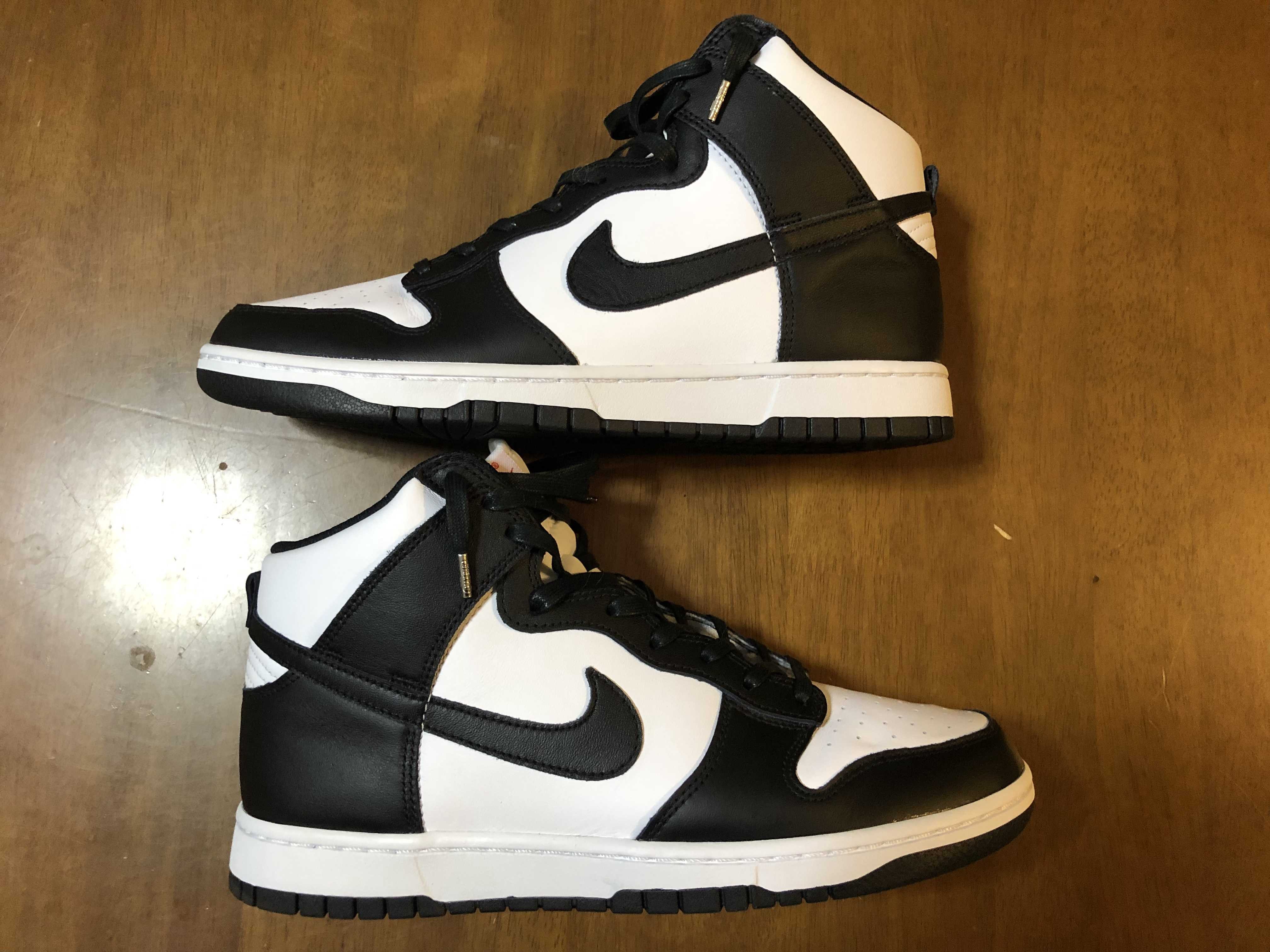 Nike Dunk High "Black and White"