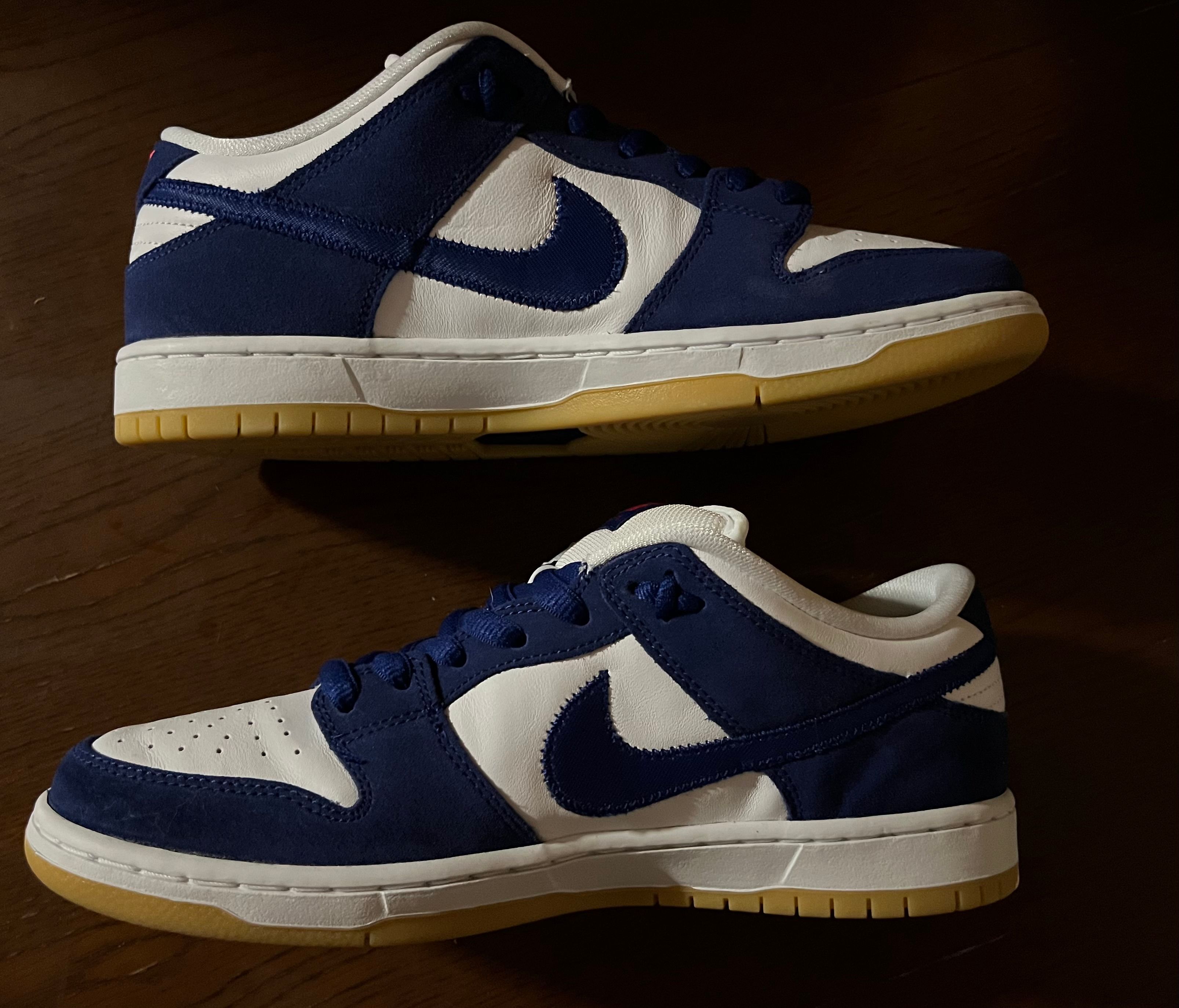 Nike SB Dunk Low "Los Angeles Dodgers/Deep Royal Blue"