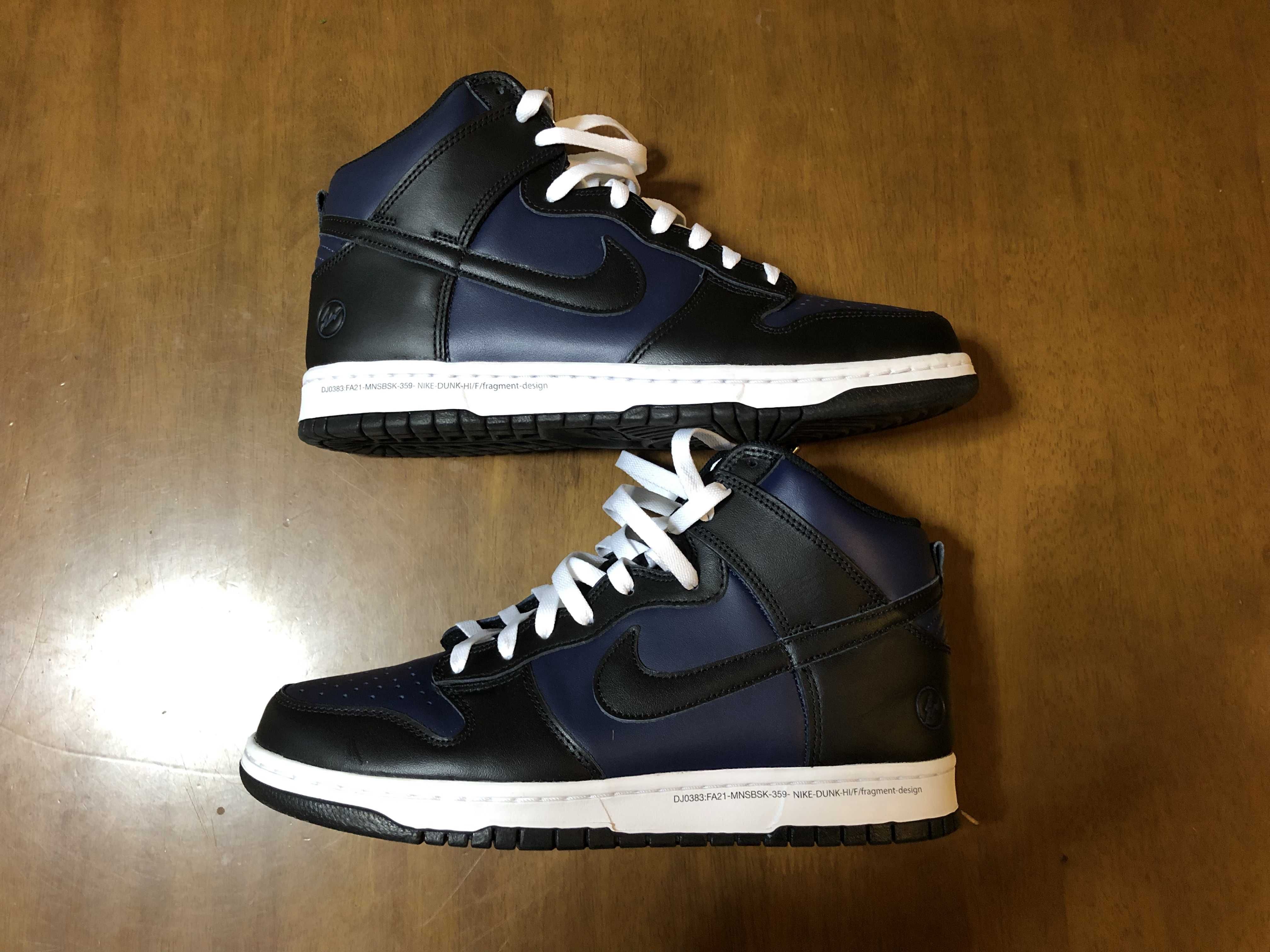 Fragment × Nike Dunk High "Tokyo"