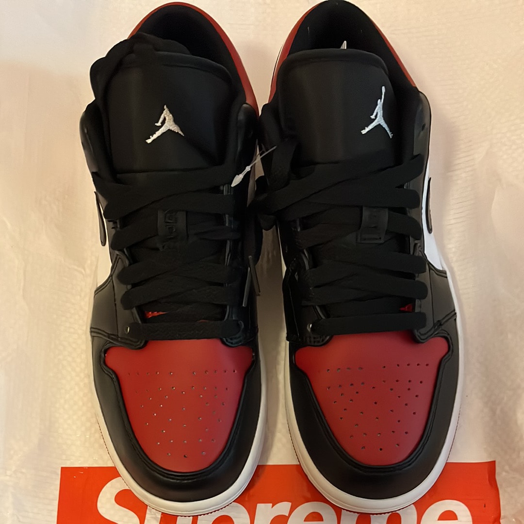 Nike Air Jordan 1 Low "Bred Toe"