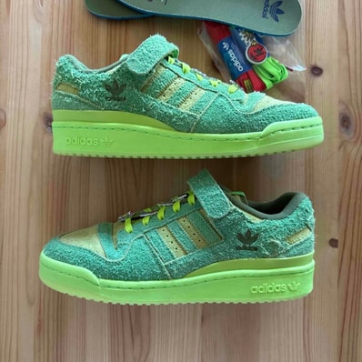 The Grinch × adidas Forum Low "Green"