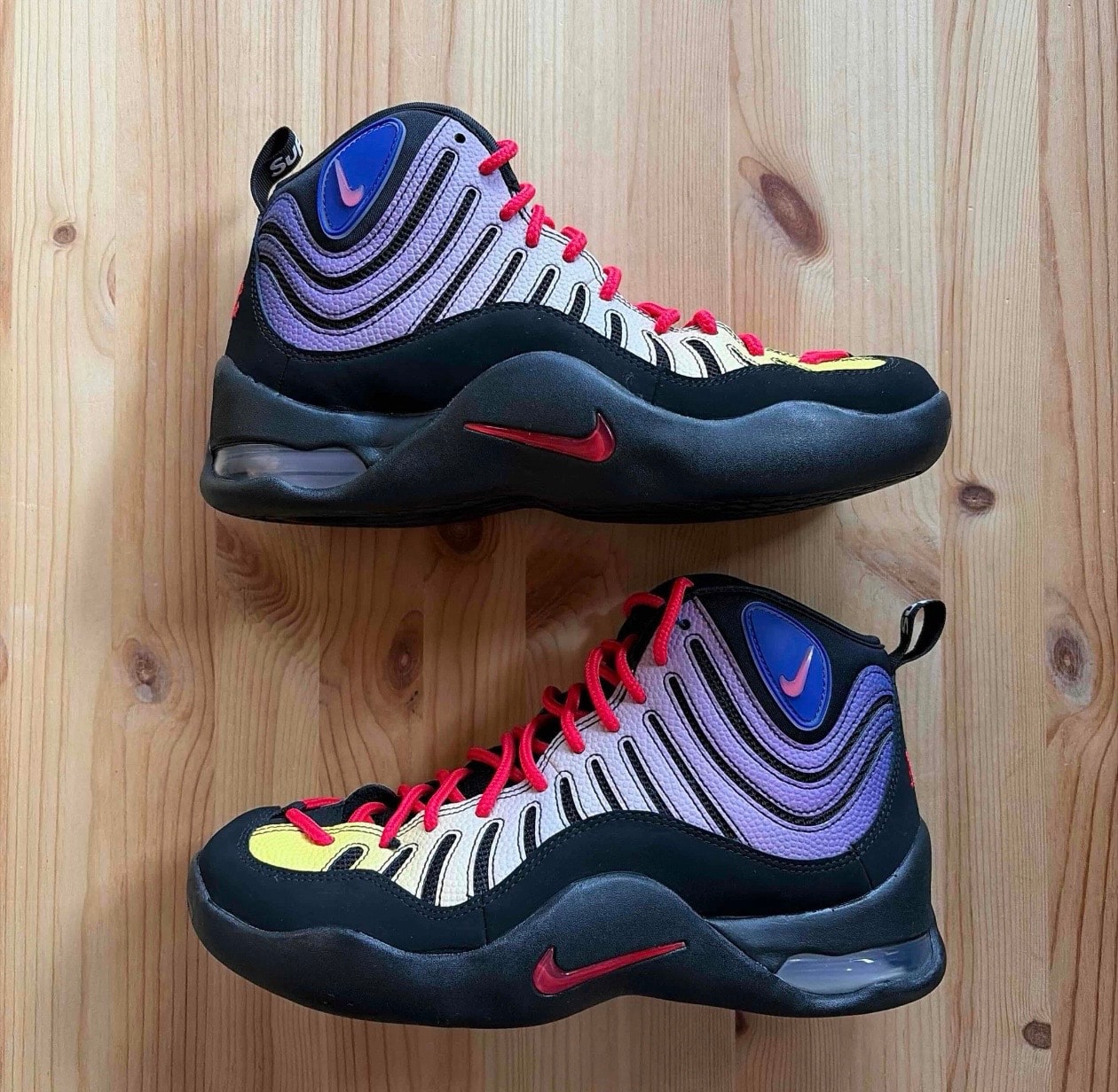 Supreme × Nike Air Bakin "Black/Multi"