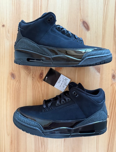 Nike Air Jordan 3 Retro "Black Cat" (2025)