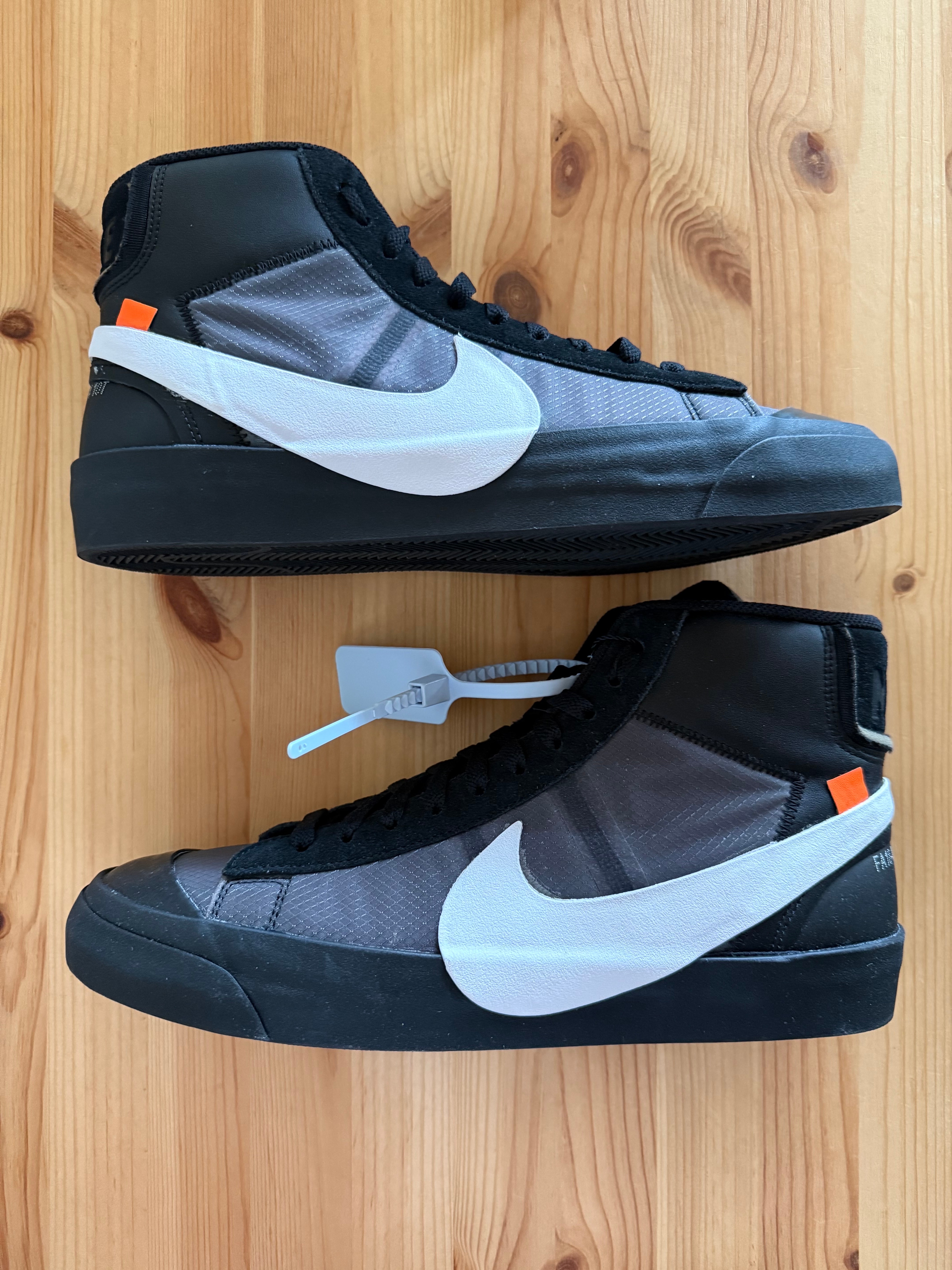 Off-White × Nike Blazer Studio Mid "Grim Reaper"