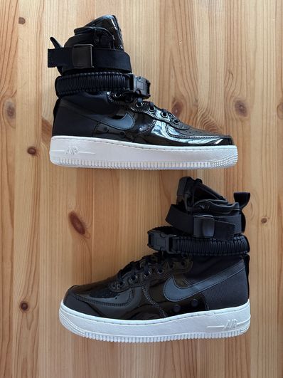 Nike Women's SF Air Force 1 High "Ruby Rose Force Is Female Black"