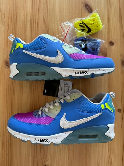 UNDEFEATED × Nike Air Max 90 "Blue/Purple"